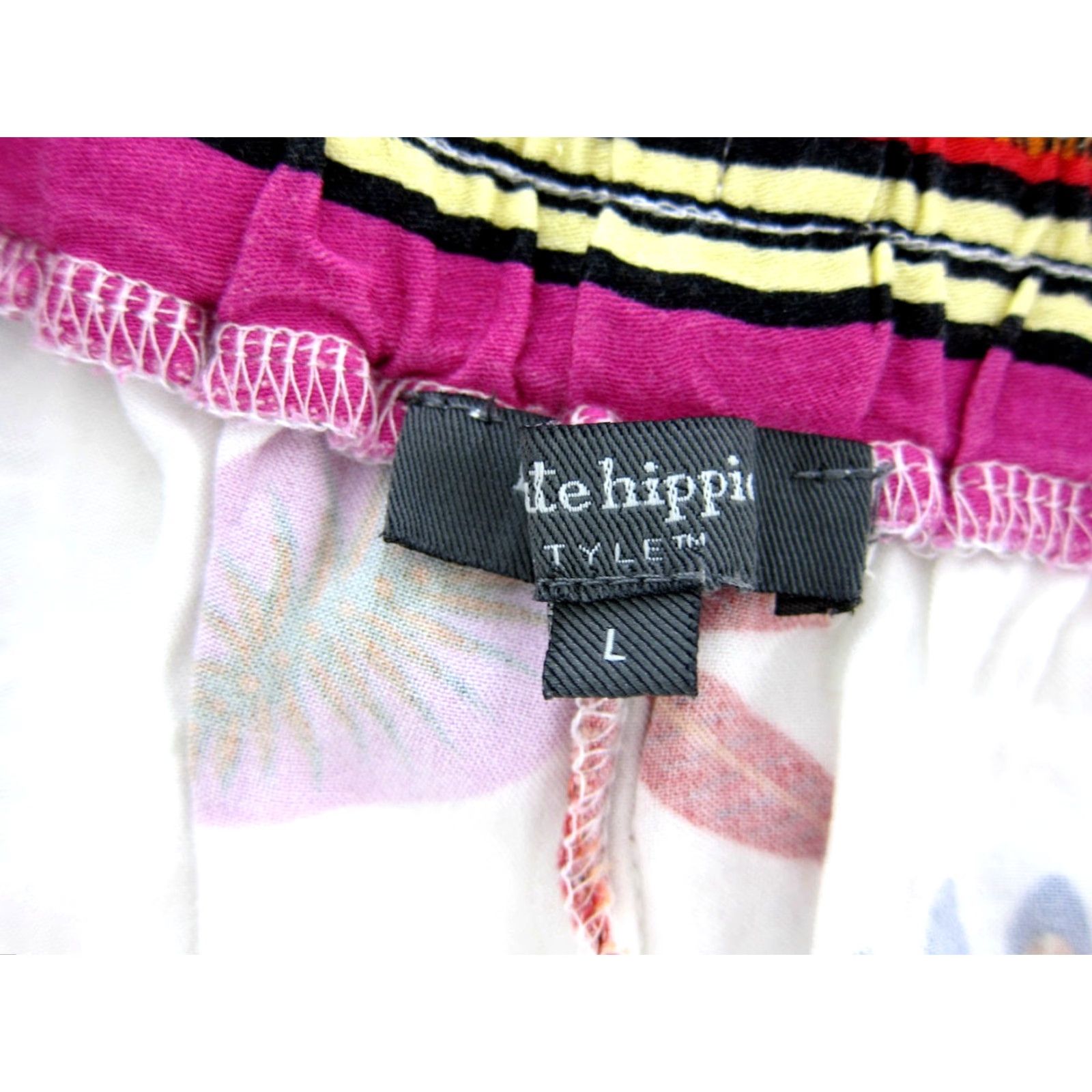 Haute Hippie Haute Hippie Pants Wide Leg Women Large Pink Tropical Floral Rayon 100% Wide Leg Pant Size 36" / US 14 / IT 50 - 3 Thumbnail