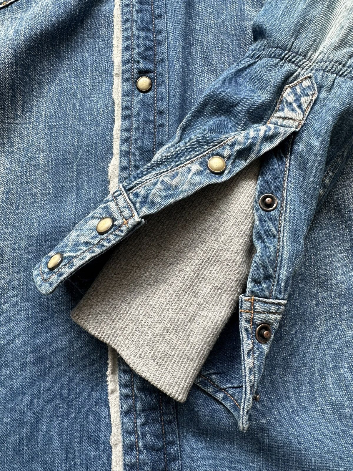 Le Grande Bleu (L.G.B.) 09/10AW - Charmcult '' Last Collection'' denim shirt Size US M / EU 48-50 / 2 - 18 Thumbnail