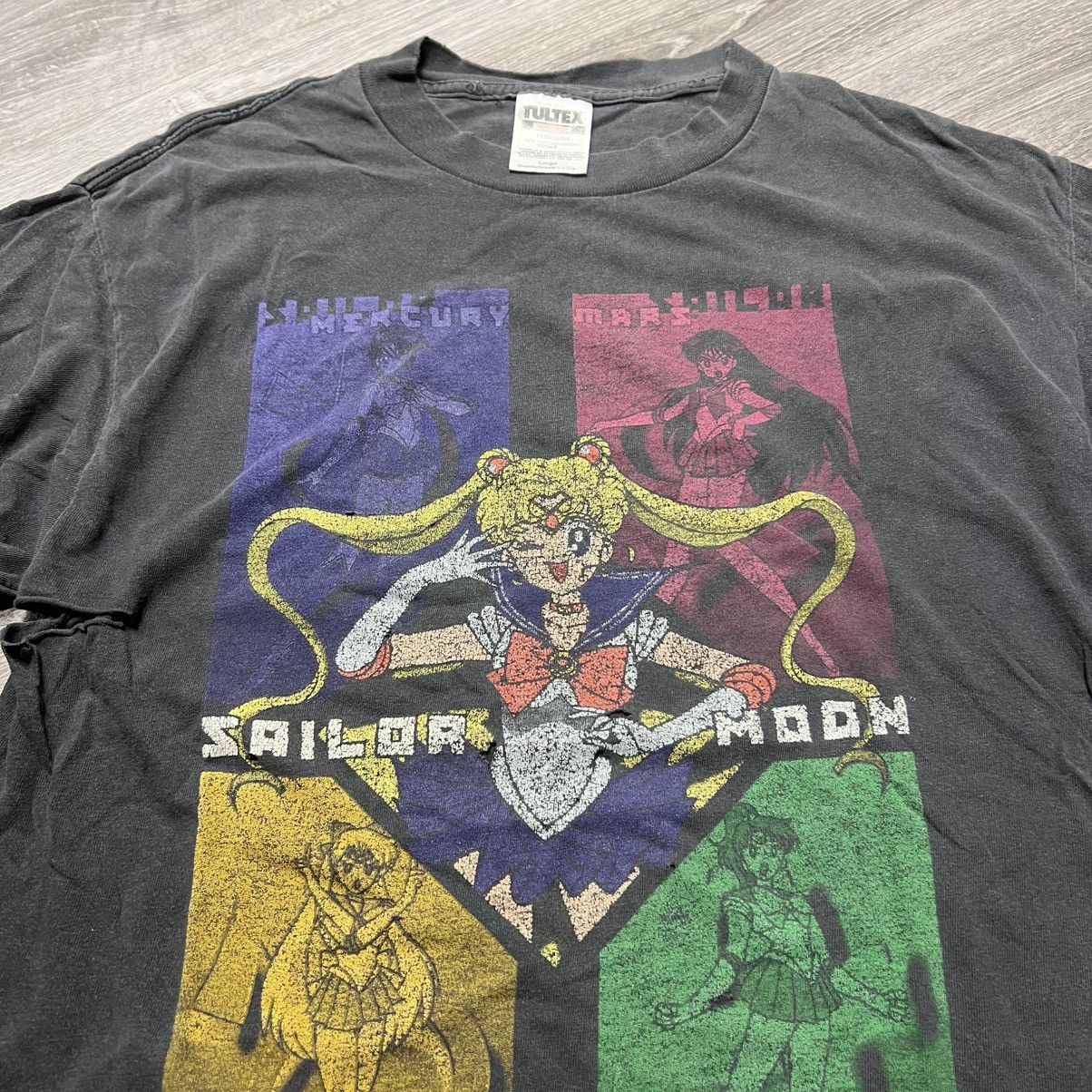 Vintage Vintage sailor moon 1998 T shirt rare distressed Size US L / EU 52-54 / 3 - 2 Thumbnail