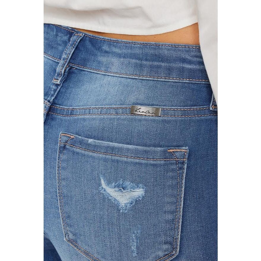 Nordstrom KanCun Daphne Mid Rise Shorts | Medium | Frayed Hem Size 28" / US 6 / IT 42 - 8 Thumbnail