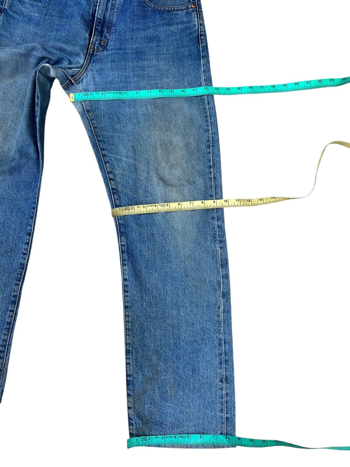 Levi's 1994 Levi’s 502 XX Big E Aging Mud Denim Selvedge Jeans Size US 32 / EU 48 - 5 Thumbnail
