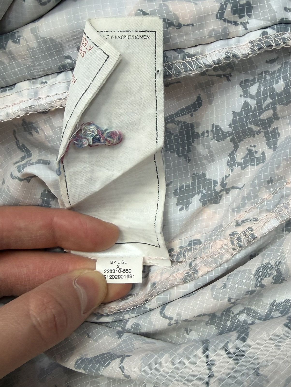 Nike Nike Baggy Jacket Y2K Vintage Zipped Camo Size US XL / EU 56 / 4 - 6 Thumbnail