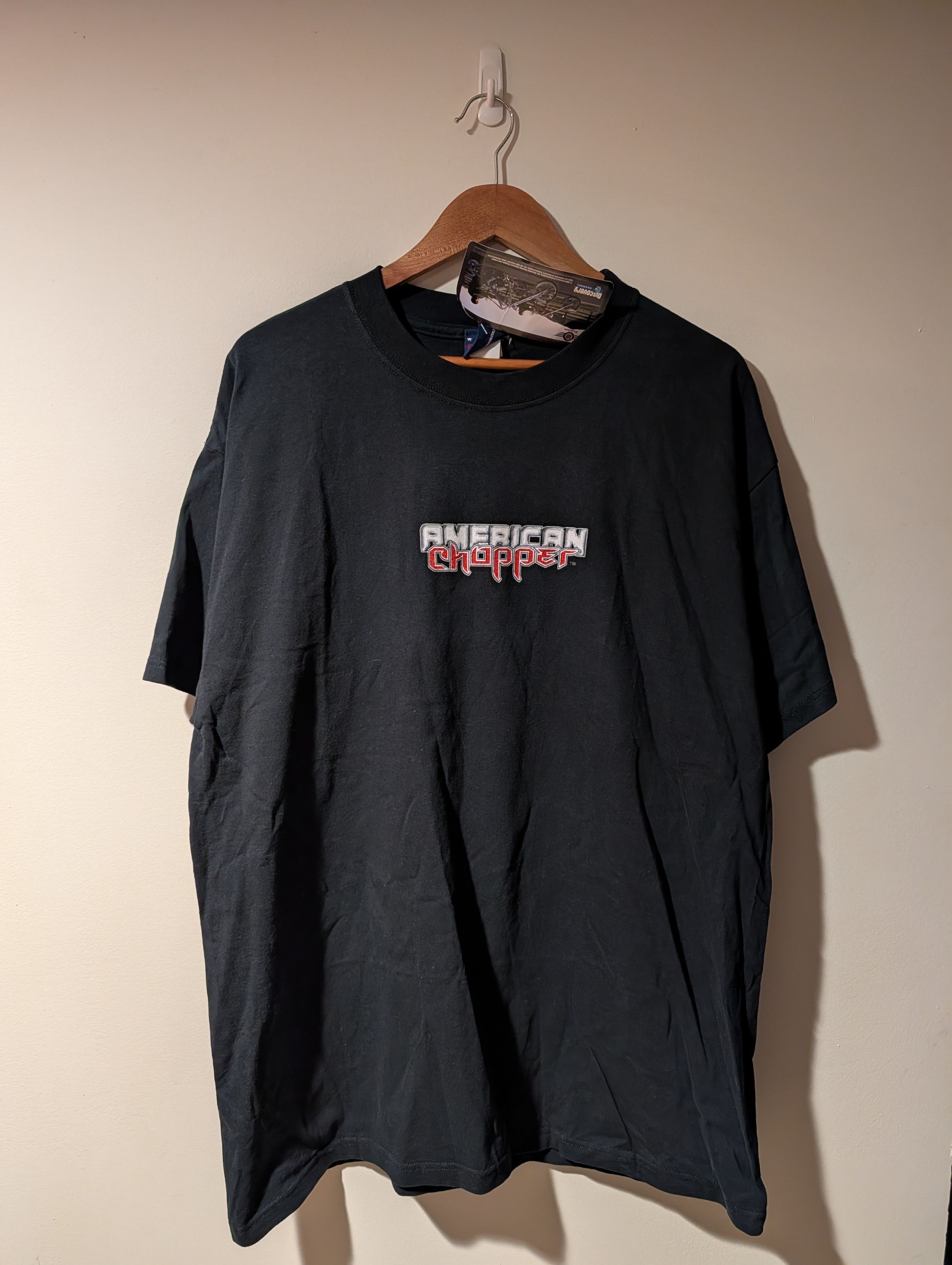 West Coast Choppers Vintage 2004 American Choppers Fire Motorcycle Flame T-Shirt Size US XL / EU 56 / 4 - 3 Thumbnail