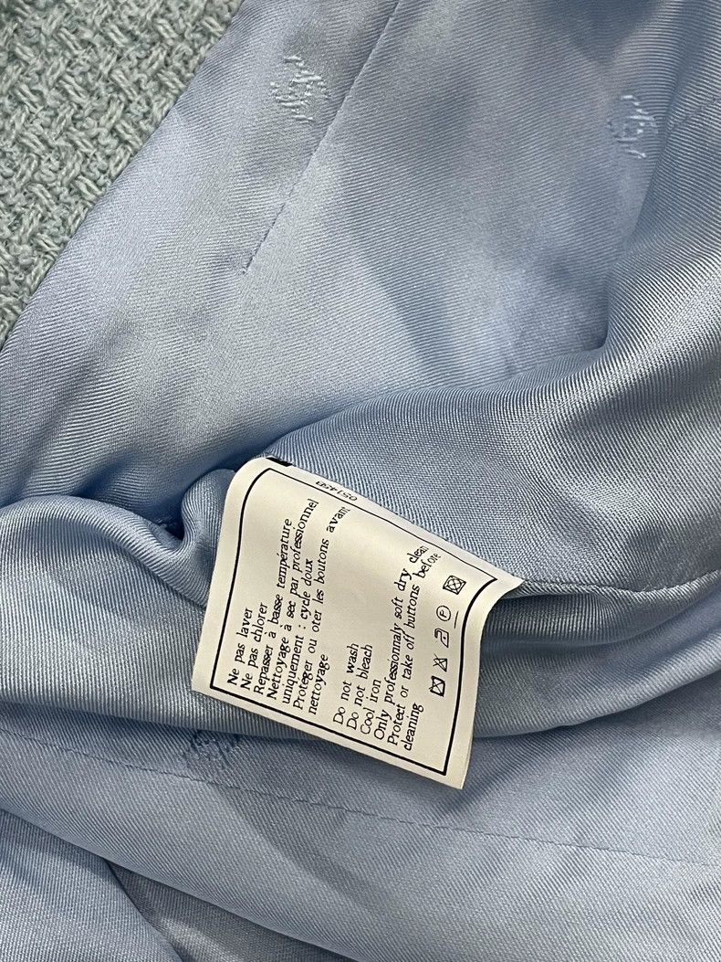 Chanel Chanel Blue vintage two-pocket jacket Size XS / US 0-2 / IT 36-38 - 7 Thumbnail