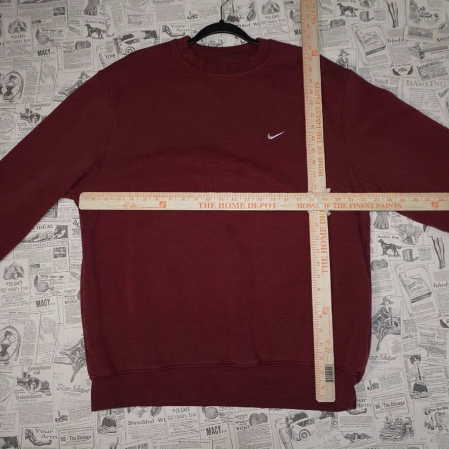 Nike Vintage Y2K Nike essential embroider swoosh 2000s sweatshirt Size US L / EU 52-54 / 3 - 4 Thumbnail