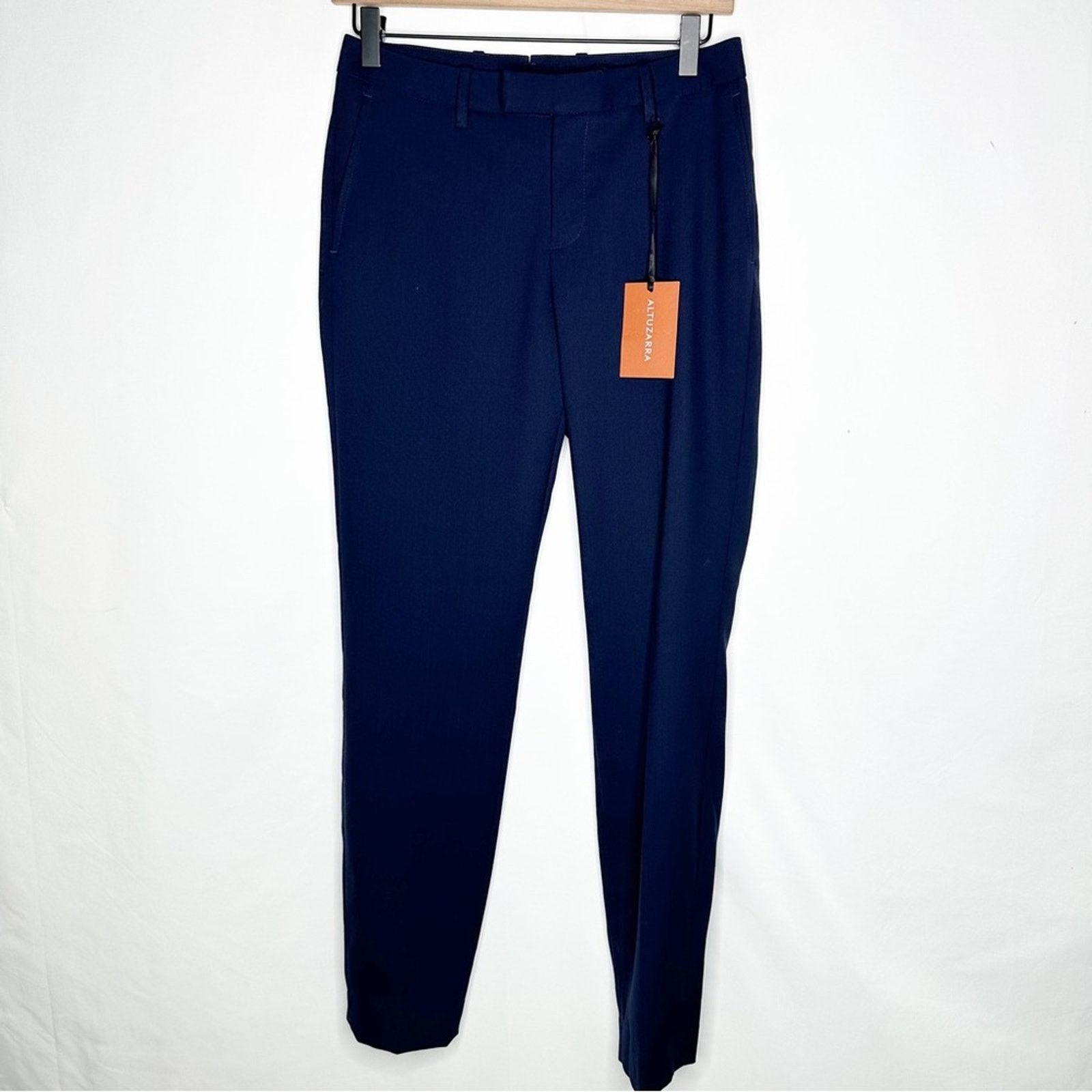 Altuzarra ALTUZARRA Navy Pants NWT in Size 0 (XS) Size 25" / US 0 / IT 36 - 1 Thumbnail
