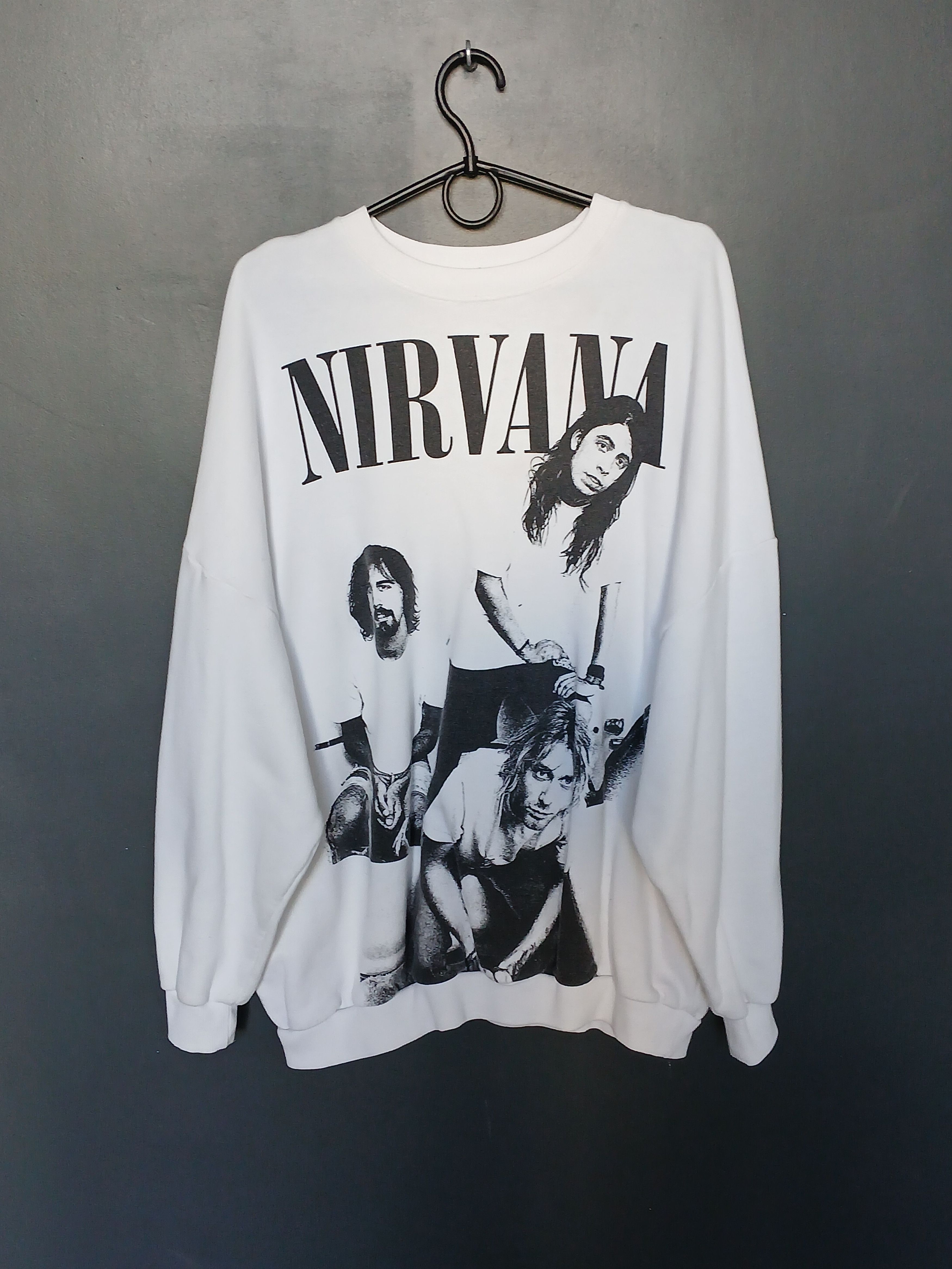 Nirvana Nirvana Kurt Cobain Sweatshirt Size US XL / EU 56 / 4 - 1 Thumbnail