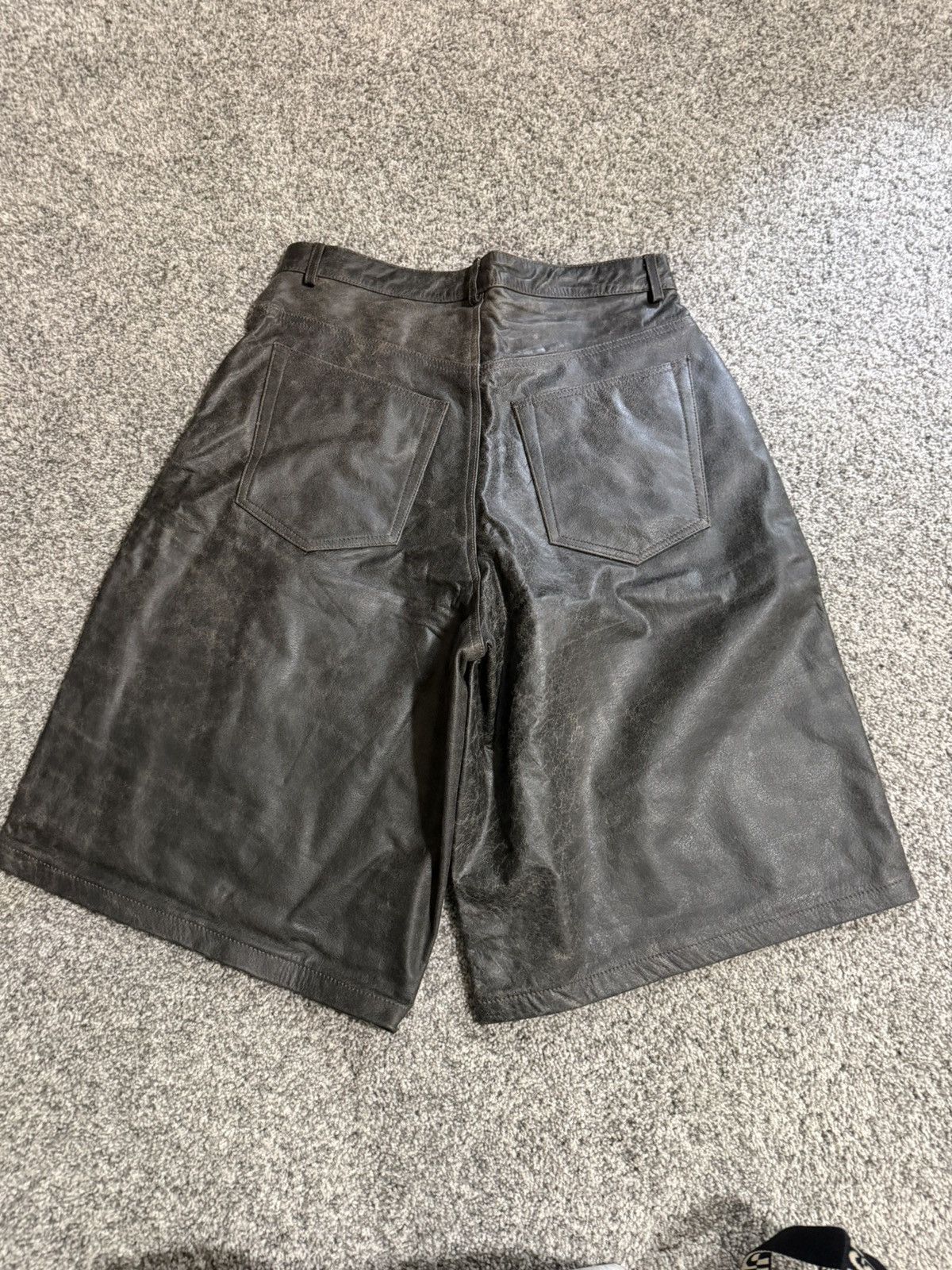 The GV Gallery GVG Leather Jorts Size US 30 / EU 46 - 2 Thumbnail
