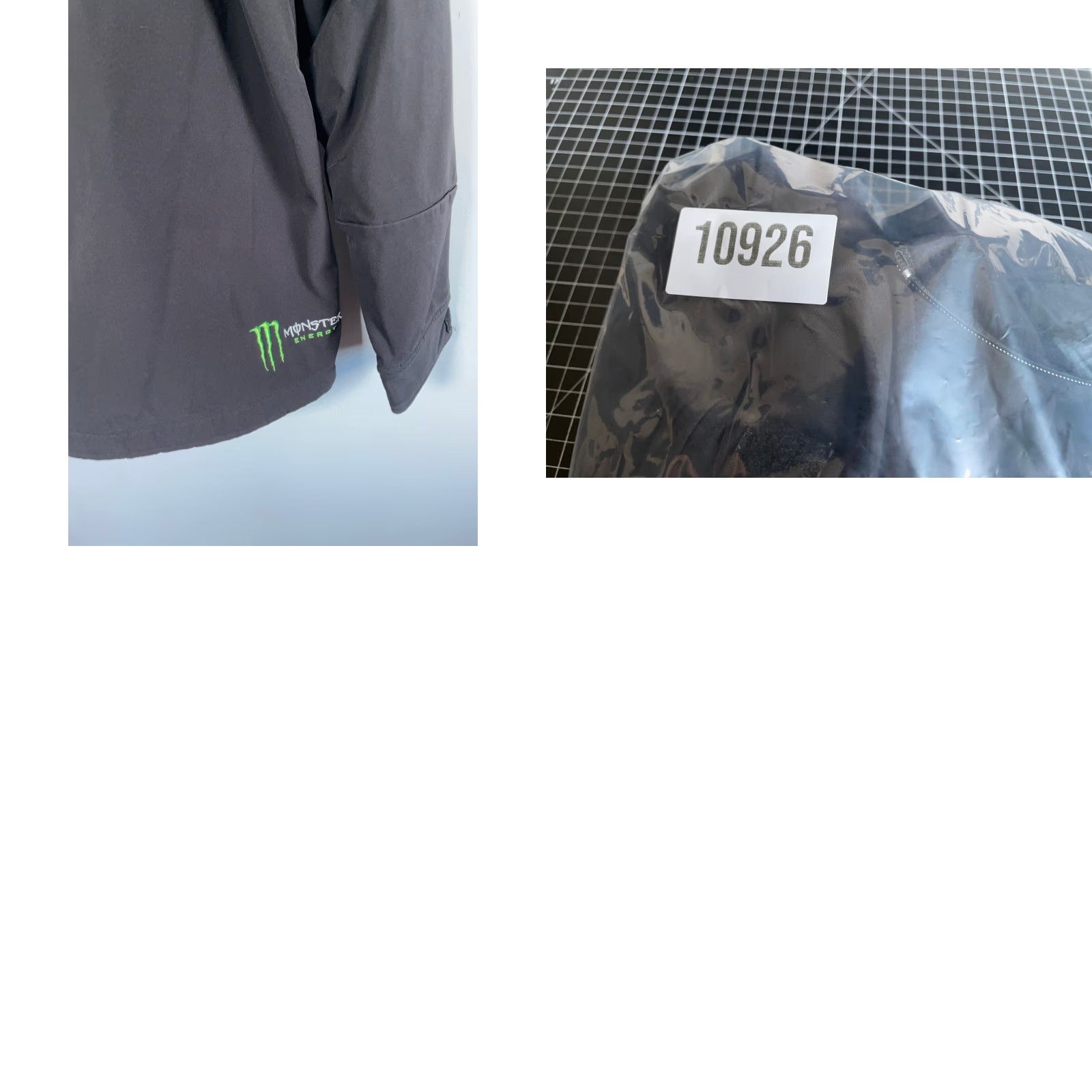 Vintage VINTAGE Monster Energy Jacket Mens L Black Softshell Full Zip Lined Pockets Logo Embroidered Bomber Retro Fall Winter Size US L / EU 52-54 / 3 - 9 Thumbnail