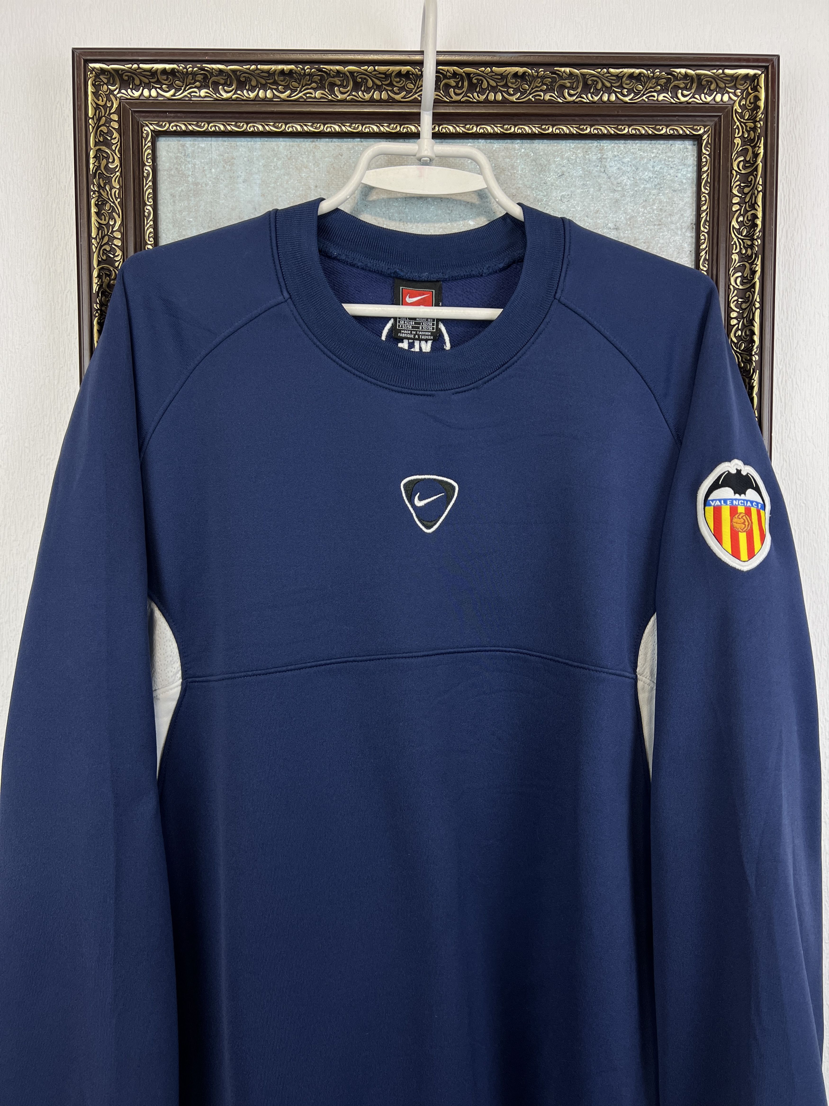 Nike Vintage Valencia Football Train Sweatshirt Soccer Crewneck Size US L / EU 52-54 / 3 - 2 Thumbnail