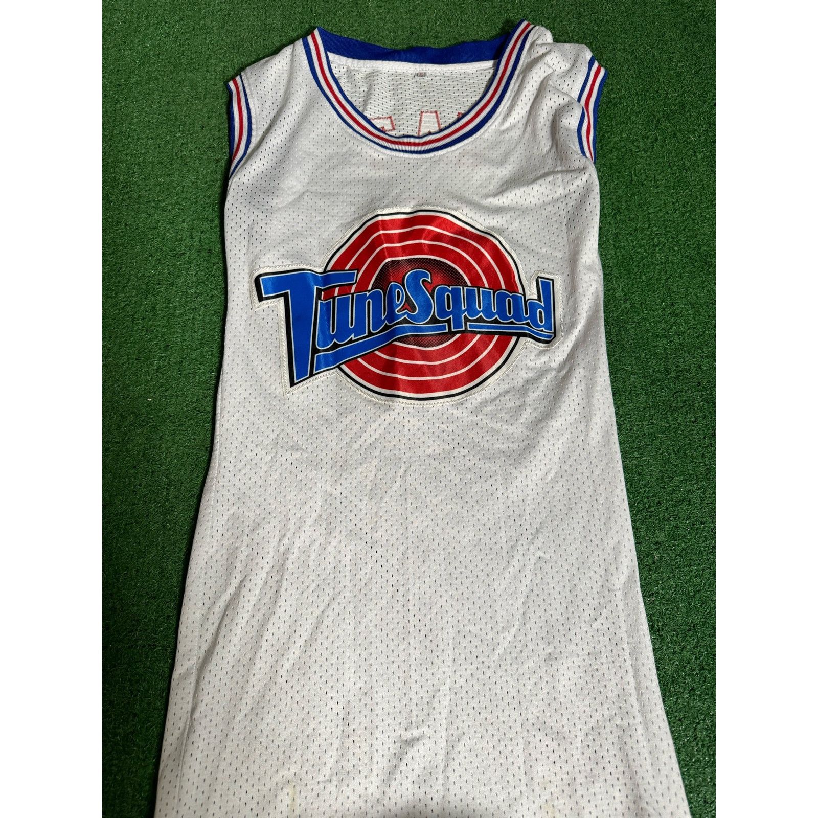 Space Jam Tune Squad Kids Jersey Tax YXL White