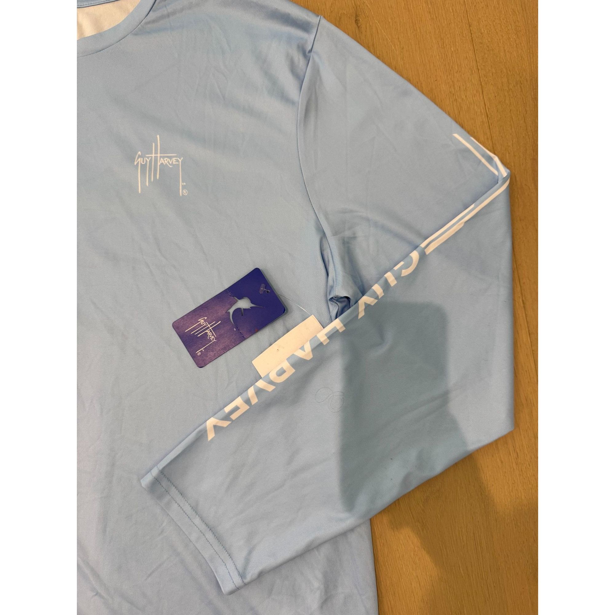 Guy Harvey GUY HARVEY Men's UPF 30 Sun Performance Long Sleeve Shirt NW Size US XXL / EU 58 / 5 - 9 Thumbnail