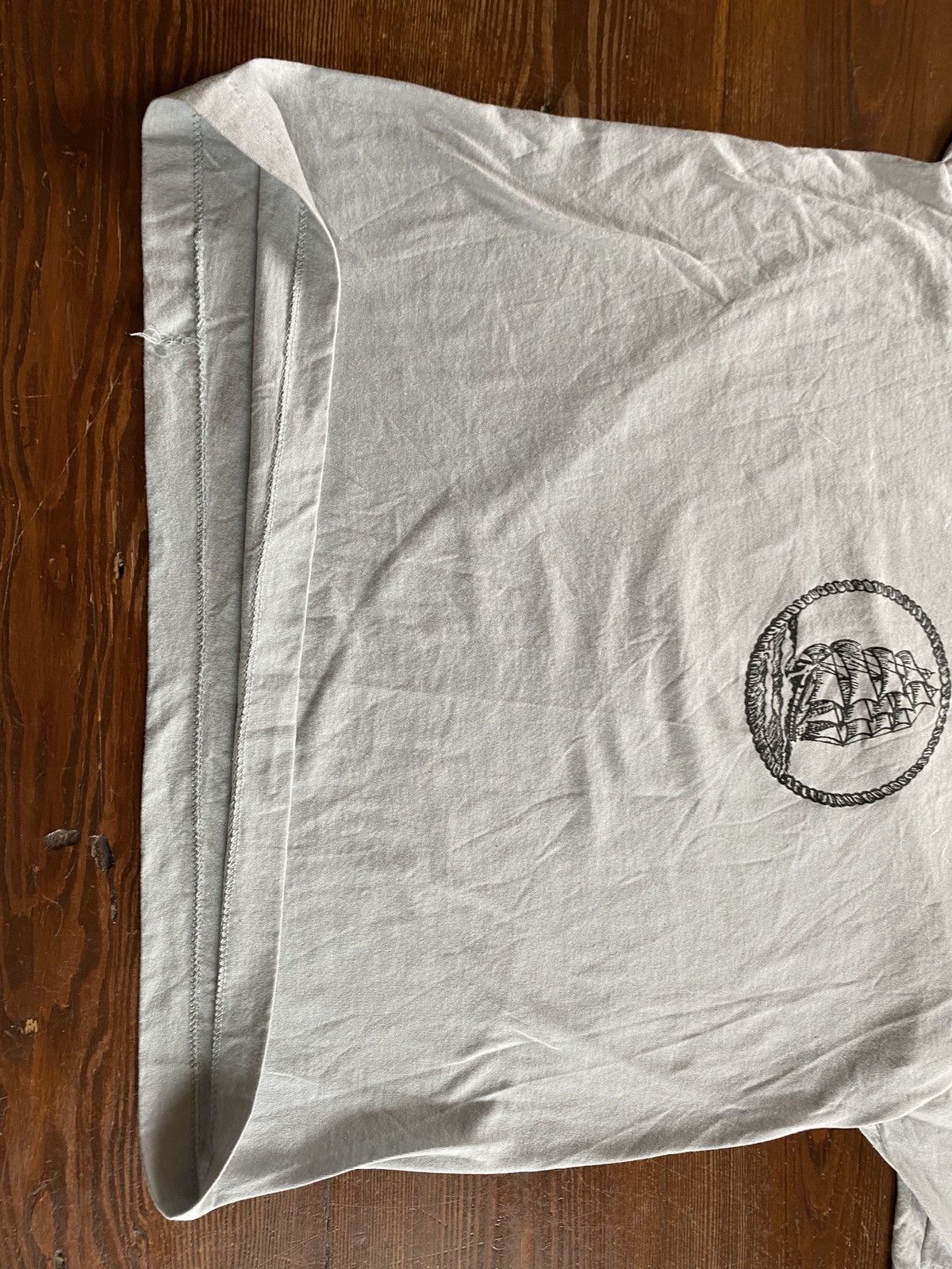 Vintage Vintage 80’s Bulkley Dunton Paper Co Single Stitch Grey Tee Size US L / EU 52-54 / 3 - 6 Thumbnail