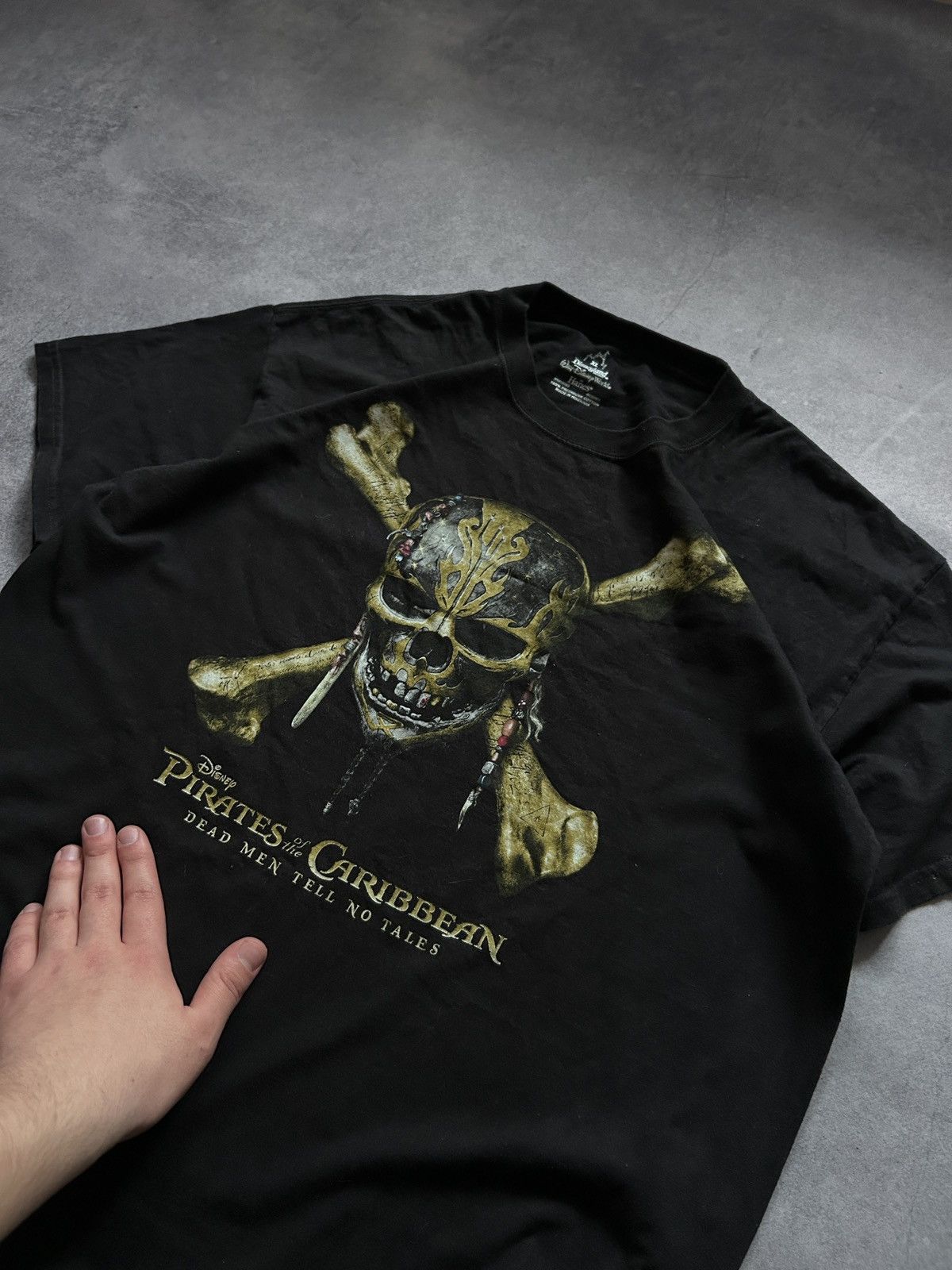 Disney × Vintage Disney Pirates of Caribbean “dead men tell no tales” shirt Size US XL / EU 56 / 4 - 3 Thumbnail