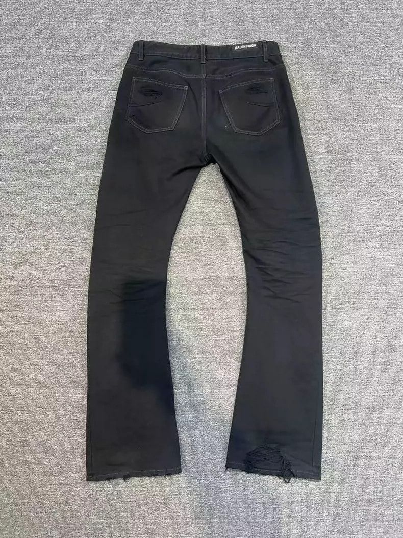 Balenciaga Balenciaga size M Machete Ripped Jeans Size US 27 - 2 Thumbnail