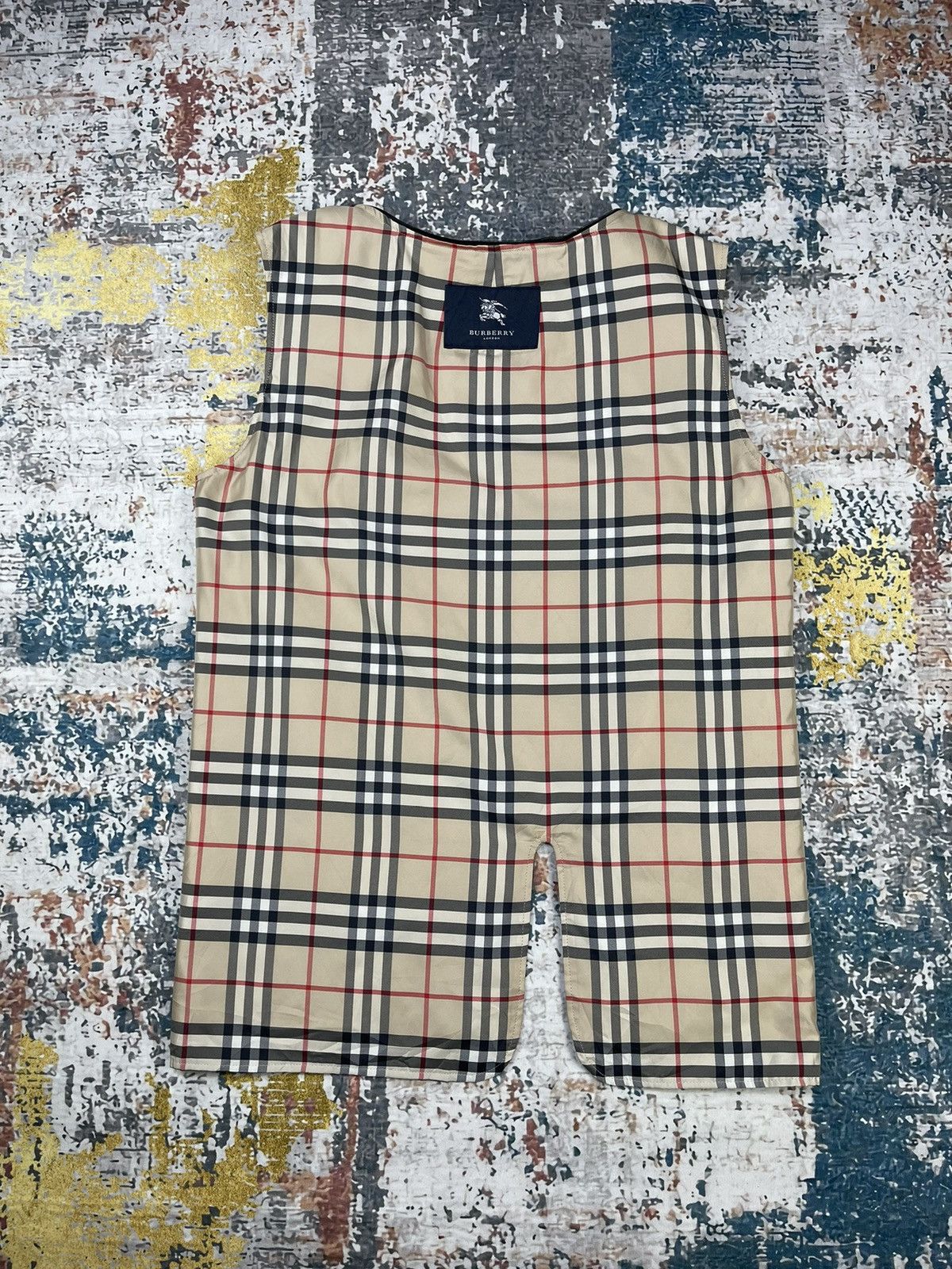 Burberry × Designer Vintage BURBERRY LONDON Nova Check Inner Pile Size US S / EU 44-46 / 1 - 1 Thumbnail