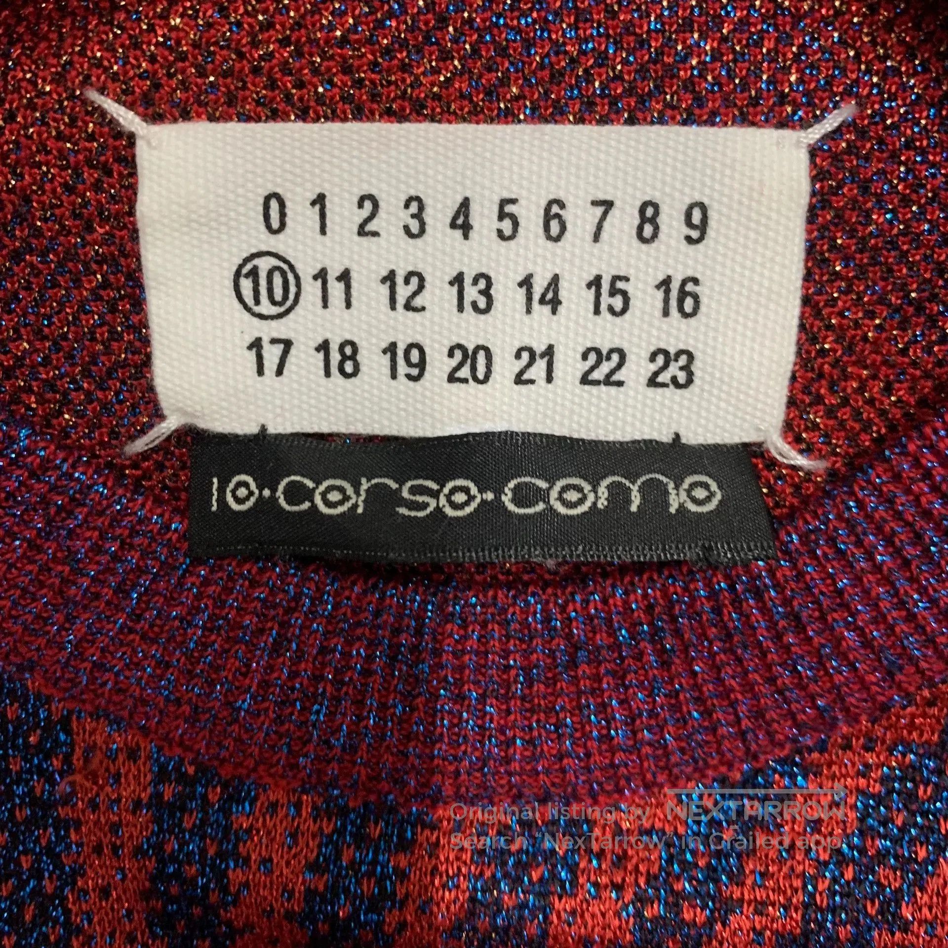 Maison Margiela Maison Martin Margiela Metallic Knit Sweater. Size US M / EU 48-50 / 2 - 4 Thumbnail