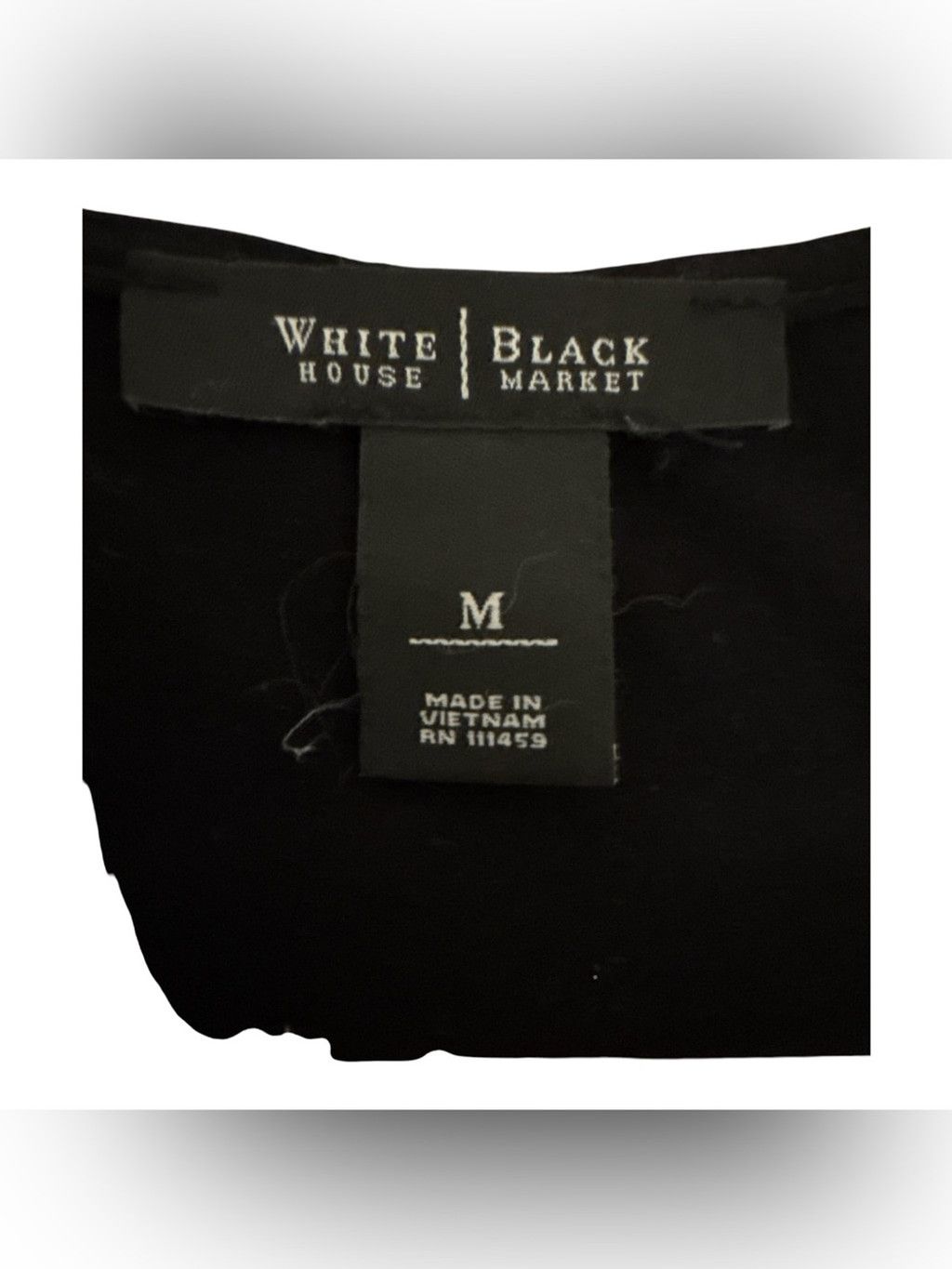 White House Black Market House Black Market Sleeveless Ruffled V-Neck Top #60 Size M / US 6-8 / IT 42-44 - 3 Thumbnail