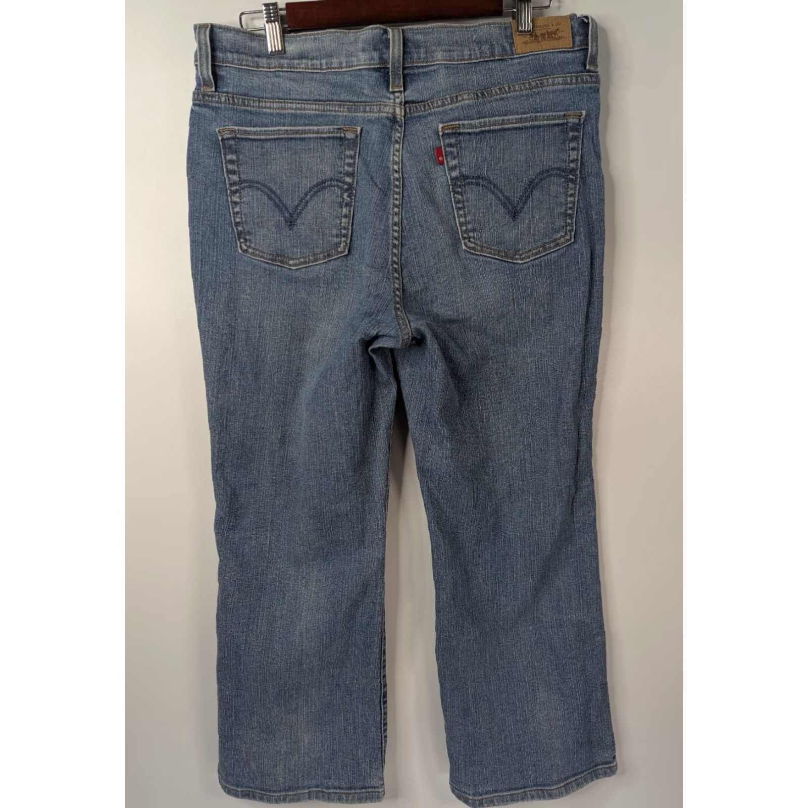 Levi's Levi's Jeans Women's 16P Short Blue Boot Cut Perfectly Slimming Denim Y2K 512 Size 38" / US 16 / IT 52 - 3 Thumbnail