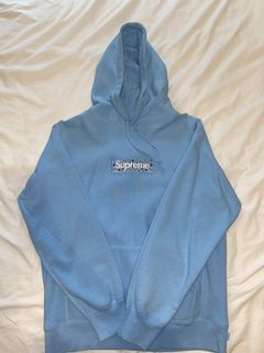 Supreme Bandana Box Logo Hooded Sweatshirt Brown (FW19)