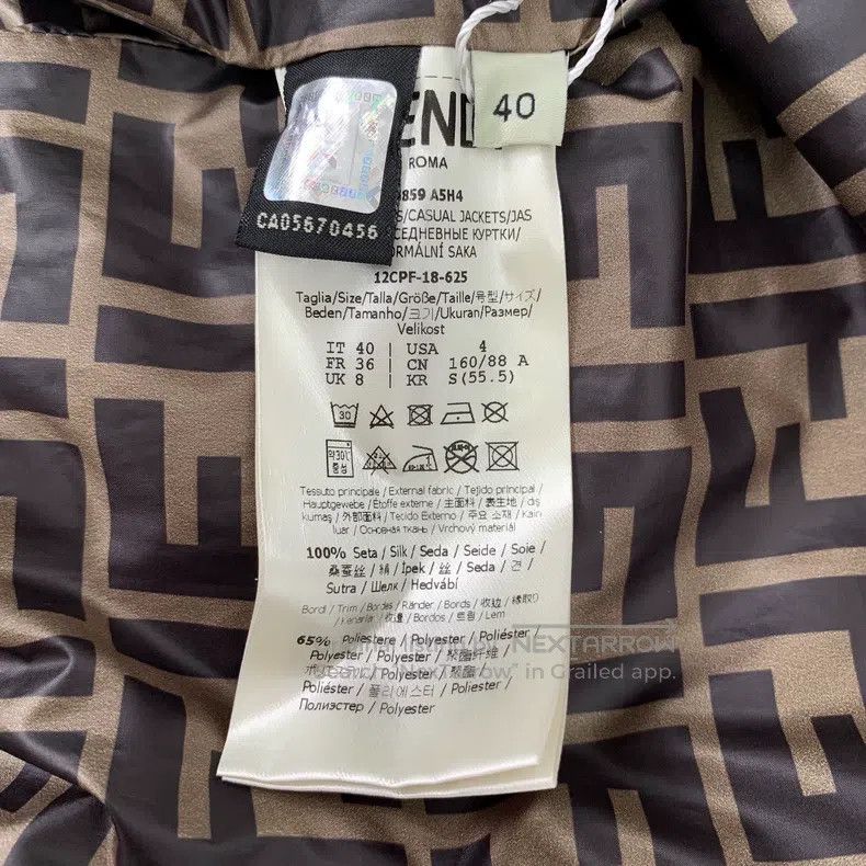 Fendi Fendi Color block lettering full print double-sided wear s Size XS / US 0-2 / IT 36-38 - 8 Thumbnail
