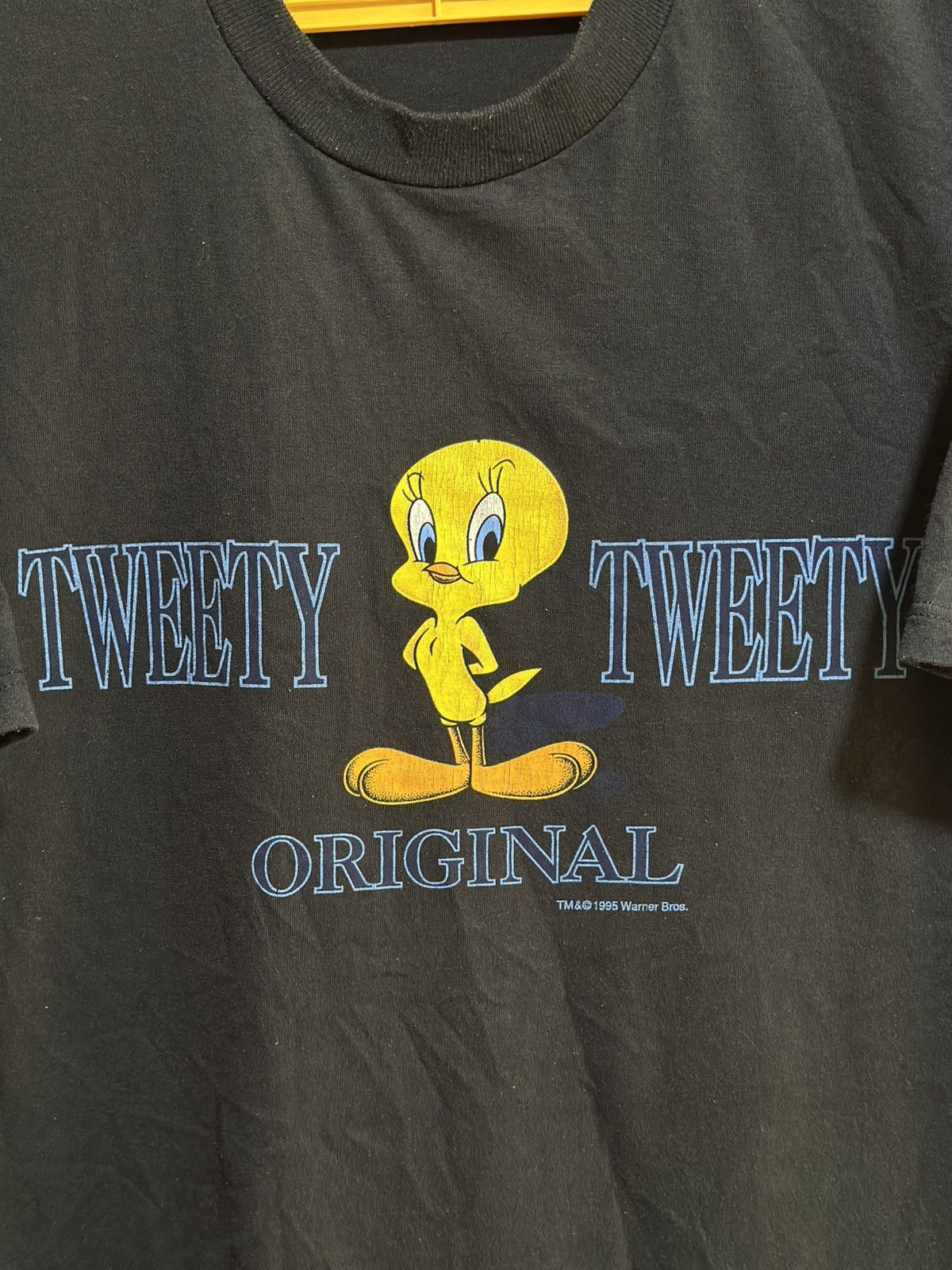 Cartoon Network × Vintage × Warner Bros Vintage 90s Tweety Tweety Faded Tee Size US L / EU 52-54 / 3 - 2 Thumbnail