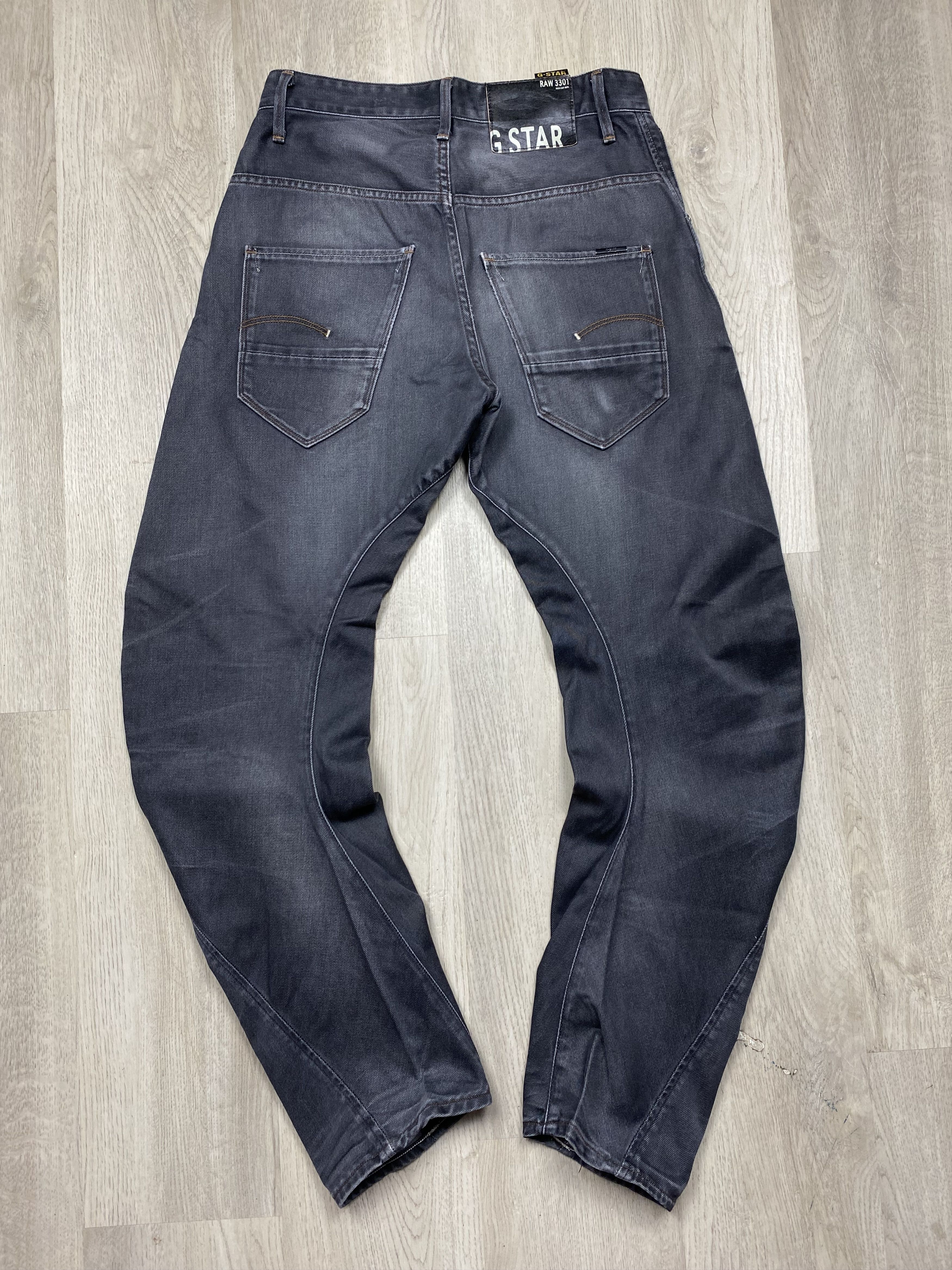 G-Star G Star Raw Arc Vintage Mens Loose Tapered Denim Pants Jeans Size US 31 - 7 Thumbnail