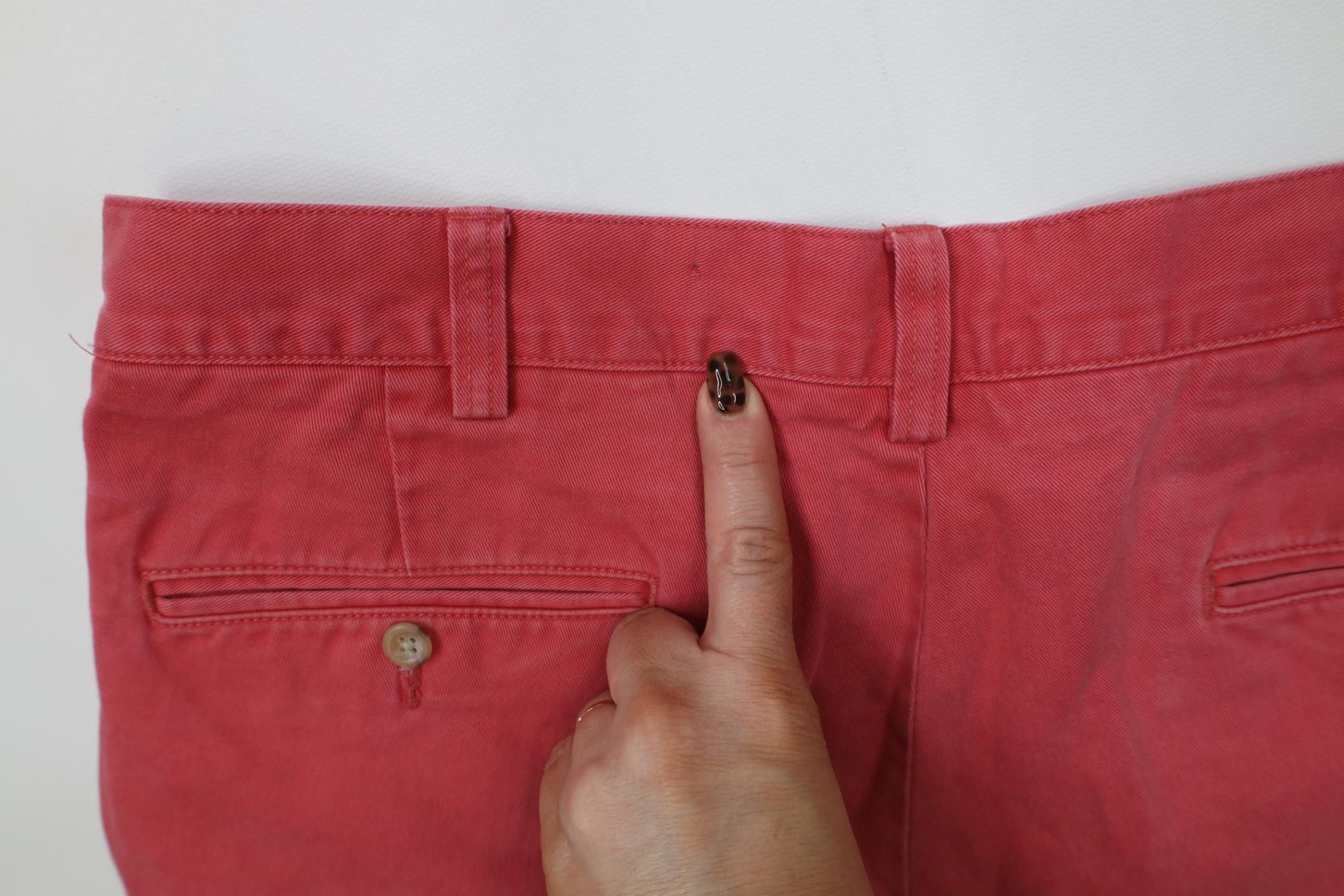 Polo Ralph Lauren Vintage Y2K Ralph Lauren Above Knee Chino Golf Shorts Red Size US 36 / EU 52 - 15 Thumbnail
