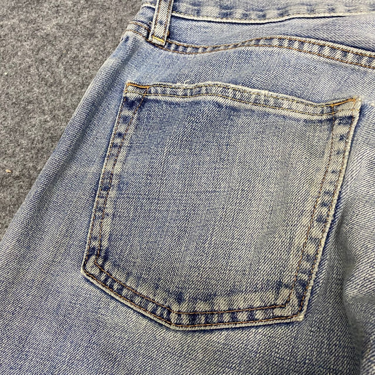 Japanese Brand Vintage Uniqlo Distressed Denim Kurt Cobain Style Size US 32 / EU 48 - 15 Thumbnail