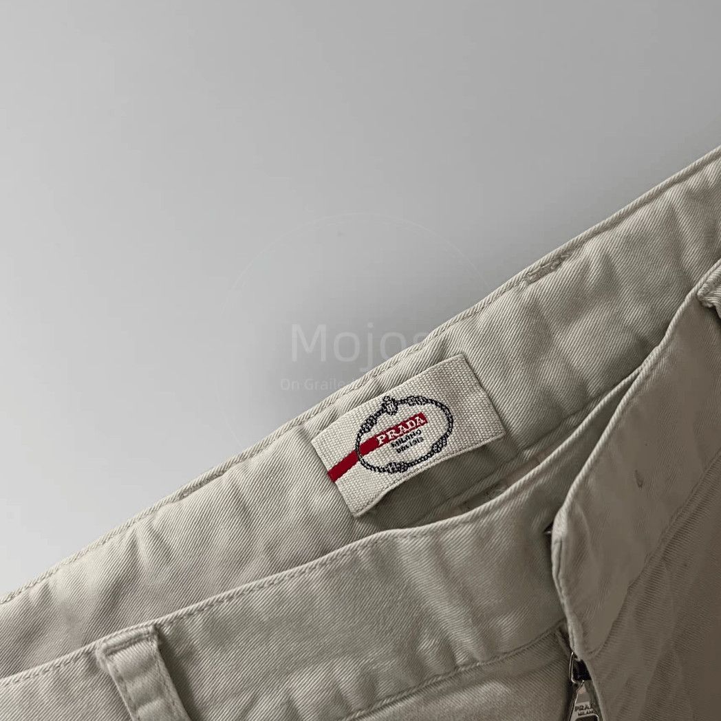Prada Sz 48 Prada Logo Tag Basic Shorts-2508 Size US 32 / EU 48 - 5 Thumbnail