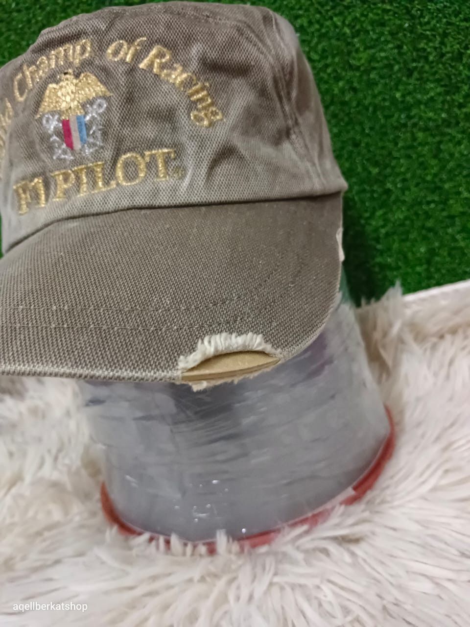 Vintage VTG World Champ of Racing F1 Pilot Trucker Cap Size ONE SIZE - 15 Thumbnail