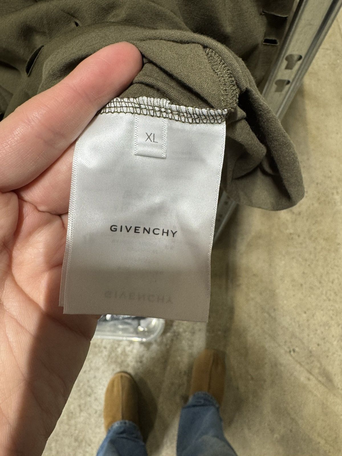 Givenchy Givenchy Cut Out T-Shirt NEW 900$ Size US XL / EU 56 / 4 - 4 Thumbnail