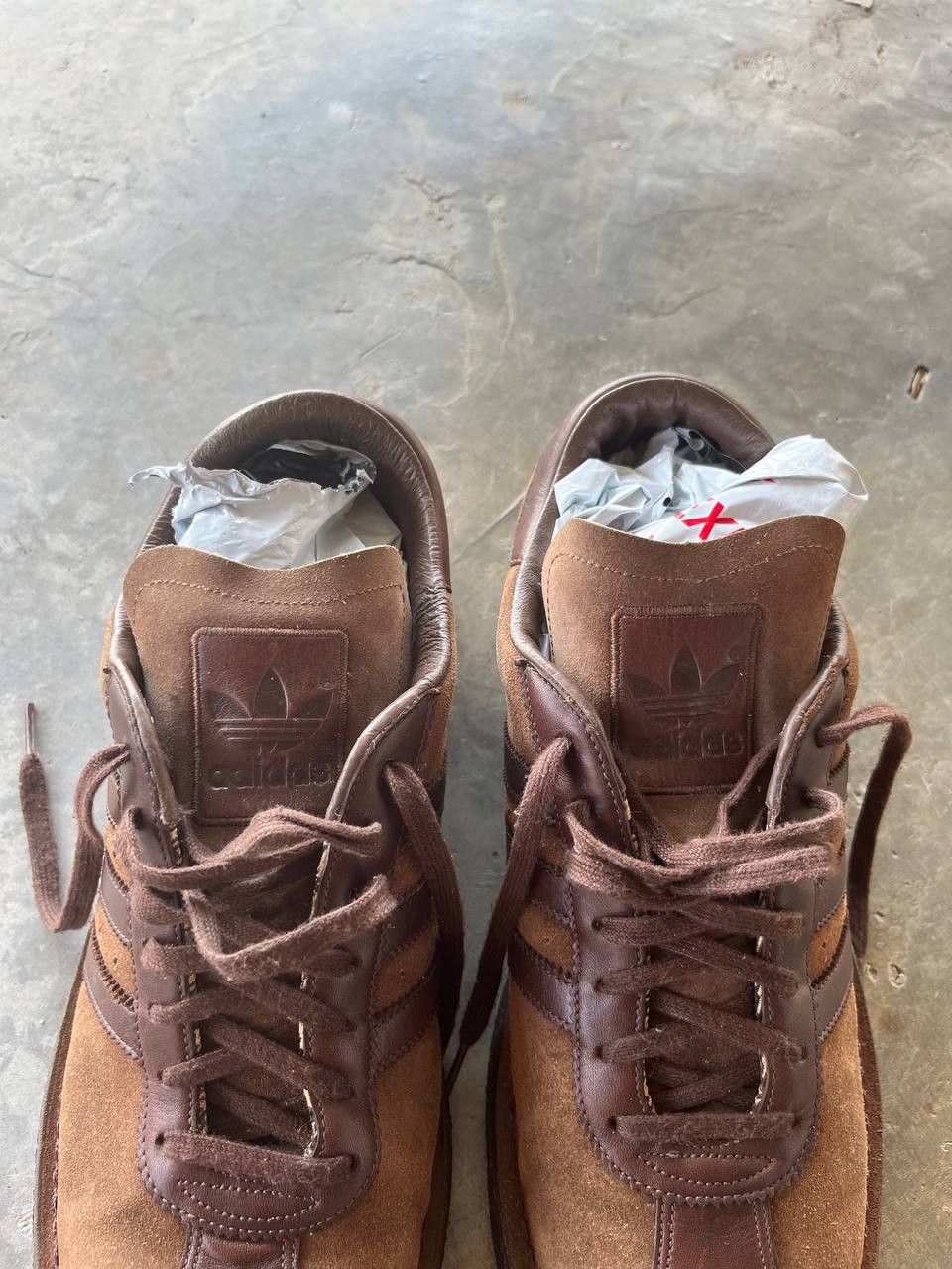 Adidas × Vintage Adidas Tobacco LX 'Coffee' Size US 12.5 / EU 45-46 - 4 Thumbnail