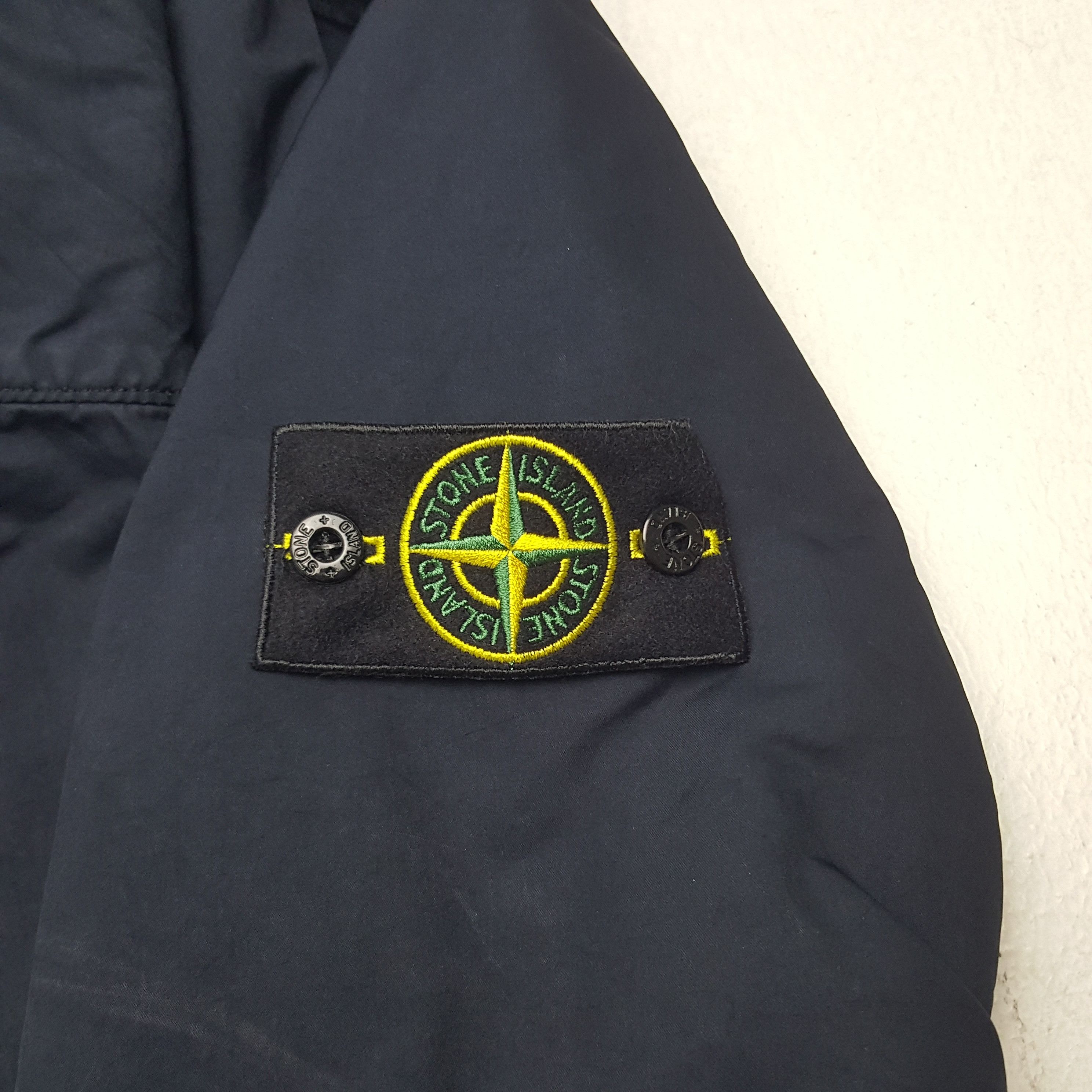 Designer × Stone Island × Vintage Vintage Stone Island Button Up Long Coat Jacket Size US L / EU 52-54 / 3 - 7 Thumbnail