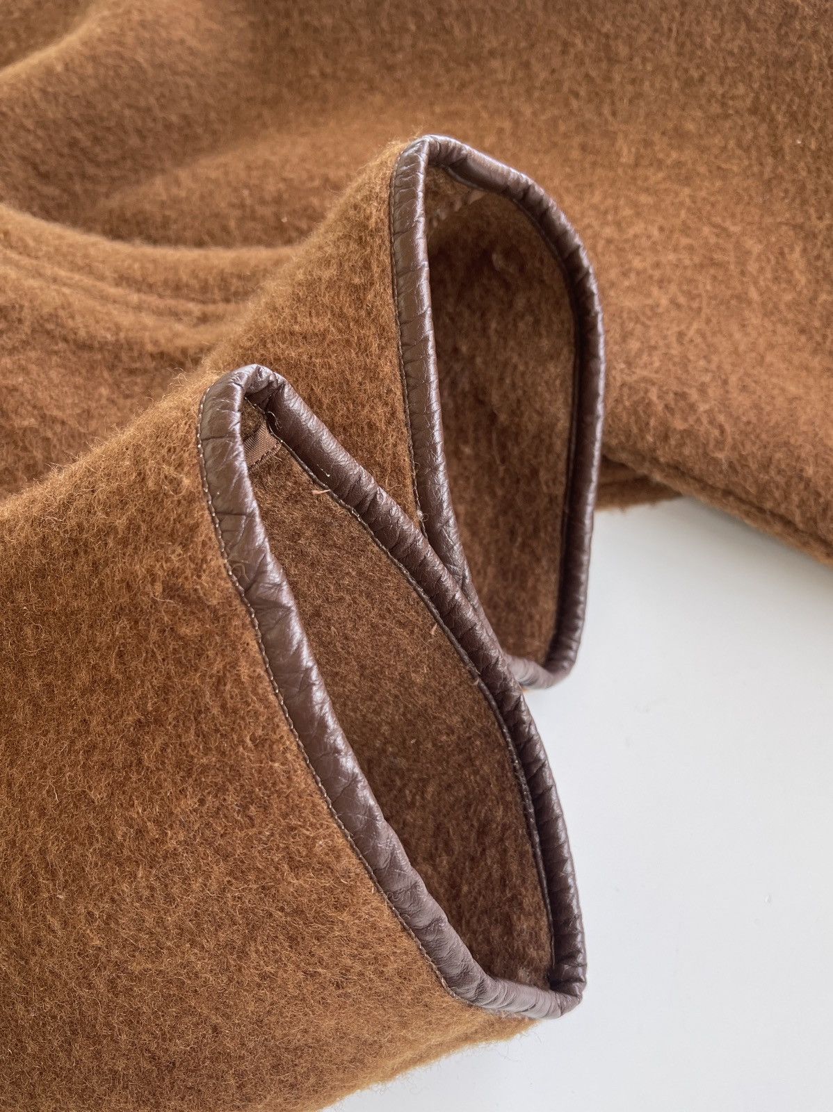 Calvin Klein CK Wool Mohair Duffle Coat Oversized Size L / US 10 / IT 46 - 6 Thumbnail