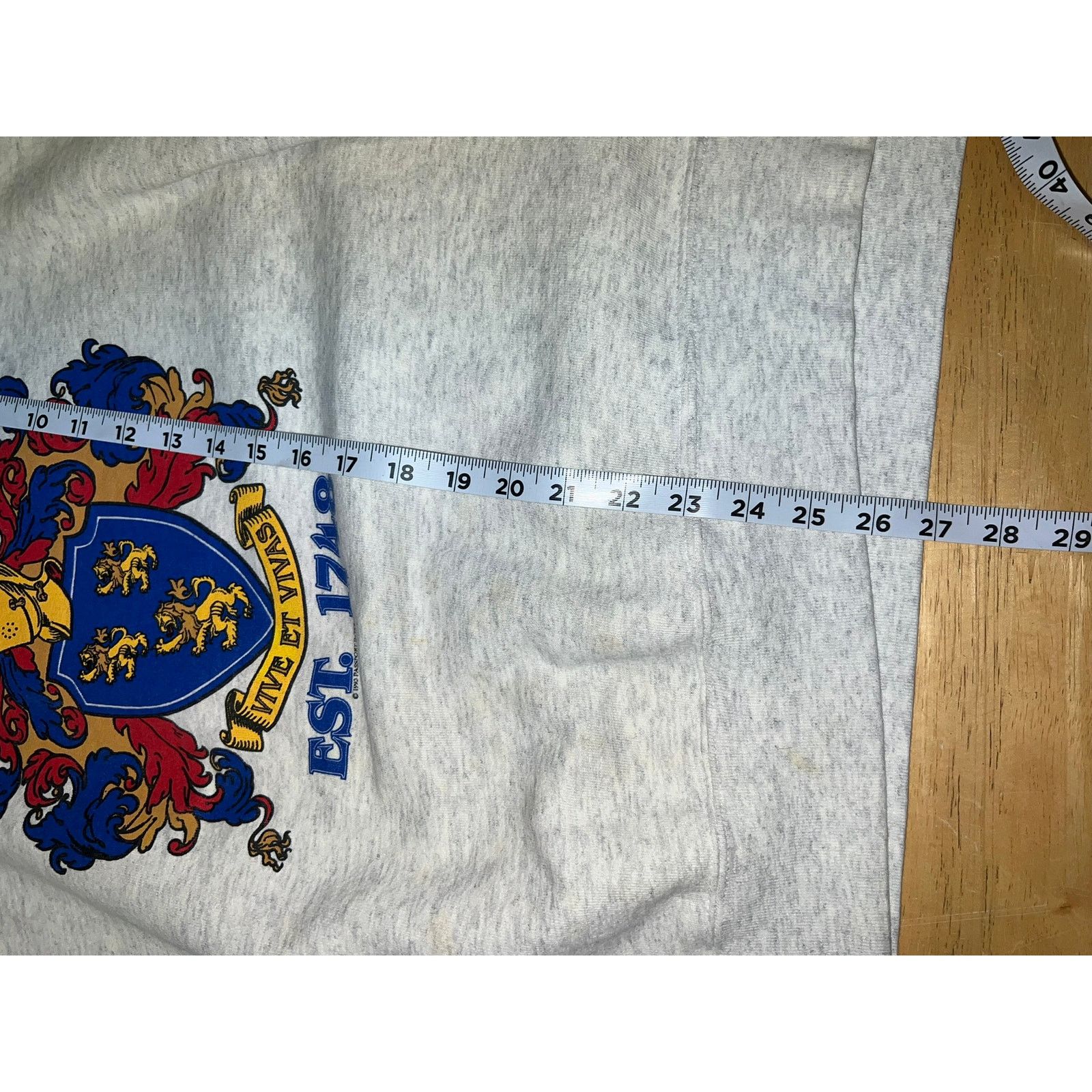 Delta Vintage Netherlands Sweatshirt Crewneck 90s Harrison 2XL XXL Size US XXL / EU 58 / 5 - 12 Thumbnail