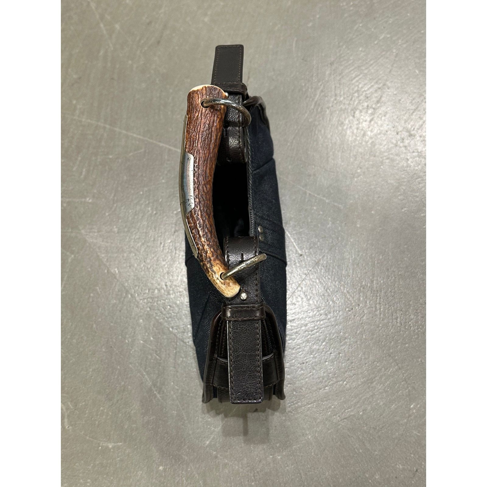 Yves Saint Laurent 2002 Yves Saint Laurent by Tom Ford Mombasa denim bag Size ONE SIZE - 3 Thumbnail