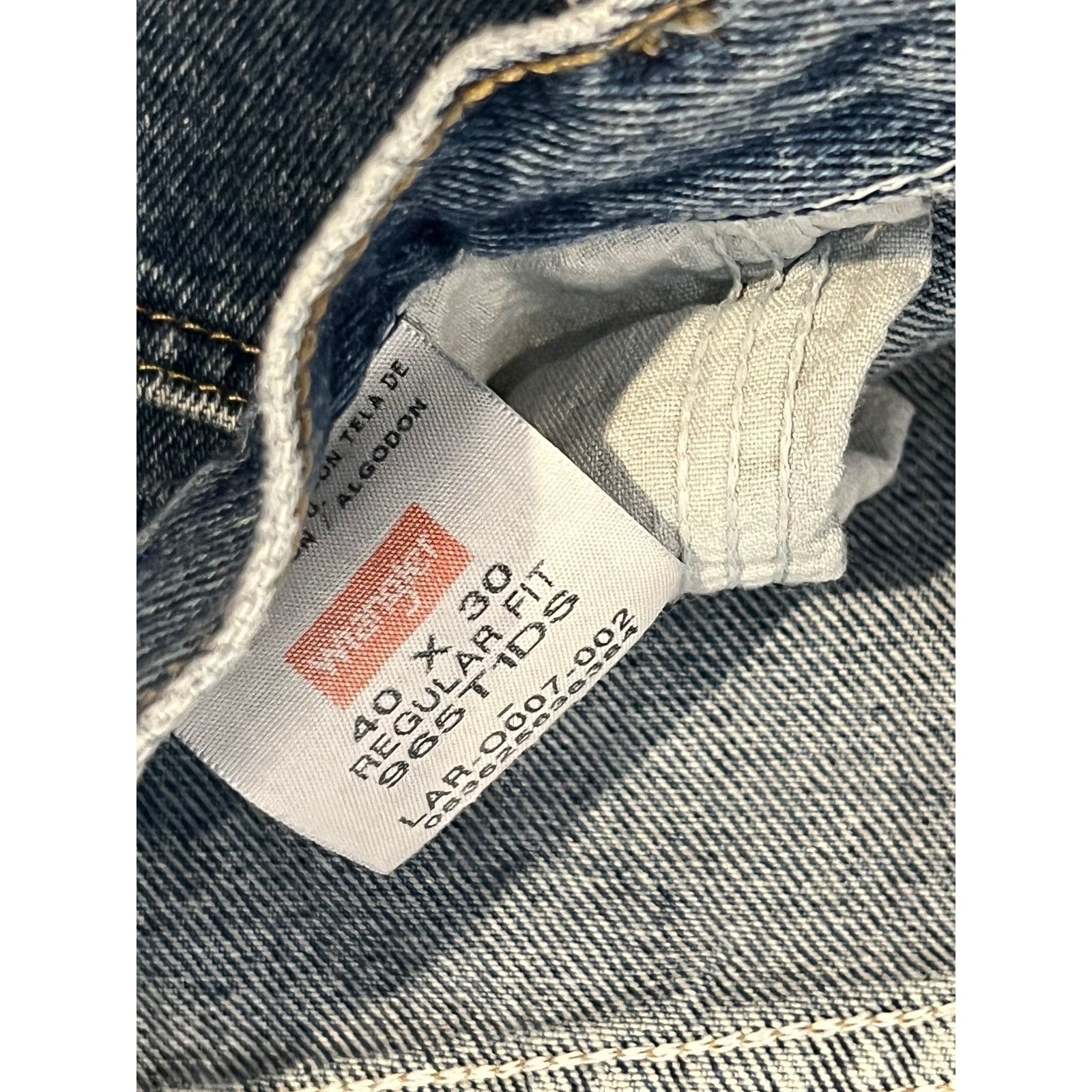 Wrangler Wrangler Classic Straight Blue Jeans Mens 40x30 Size US 40 / EU 56 - 4 Thumbnail