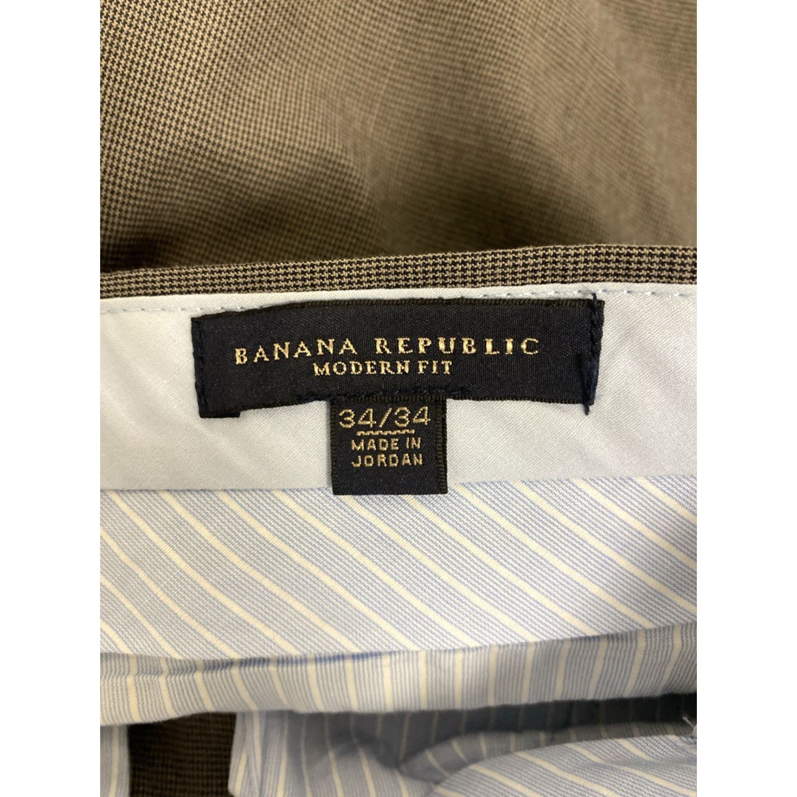 Banana Republic Banana Republic Dress Pants Mens 34x34 Gray Cotton 164-14 Size US 34 / EU 50 - 7 Thumbnail