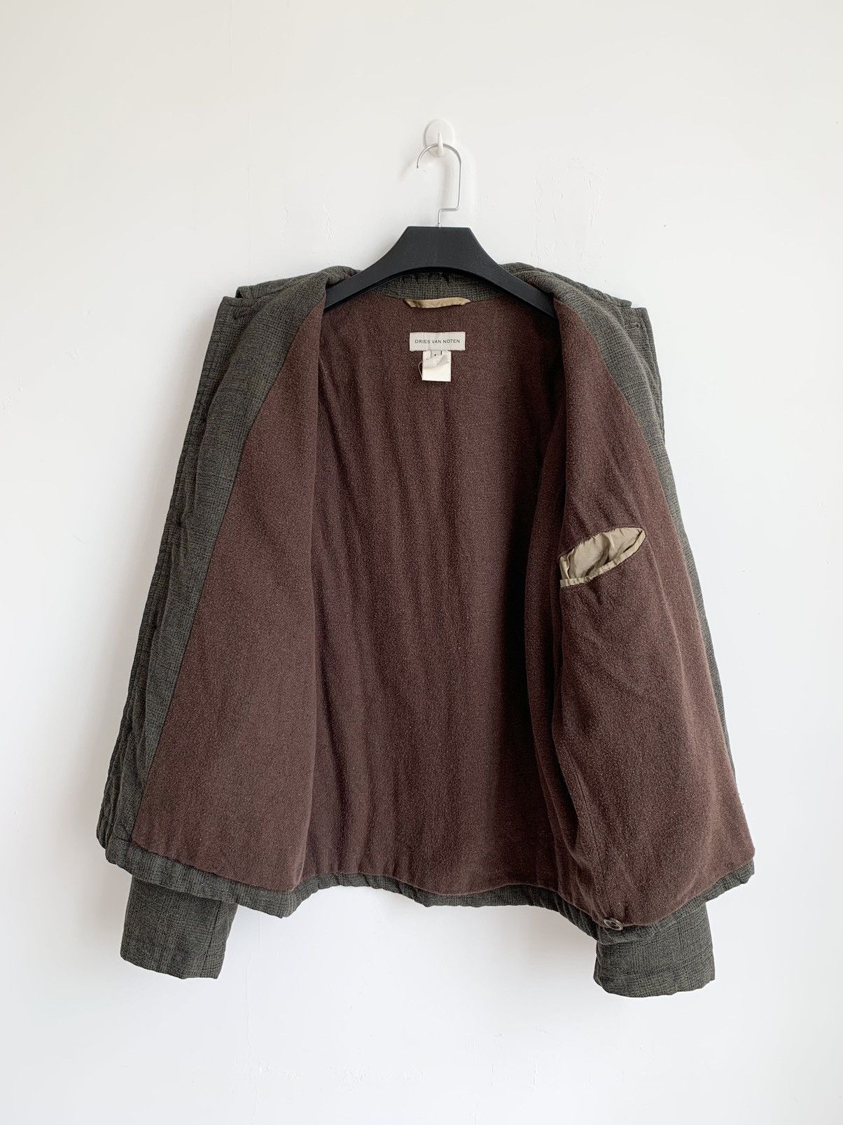 Dries Van Noten Dries Van Noten Plaid Wool Jacket Size US L / EU 52-54 / 3 - 14 Thumbnail