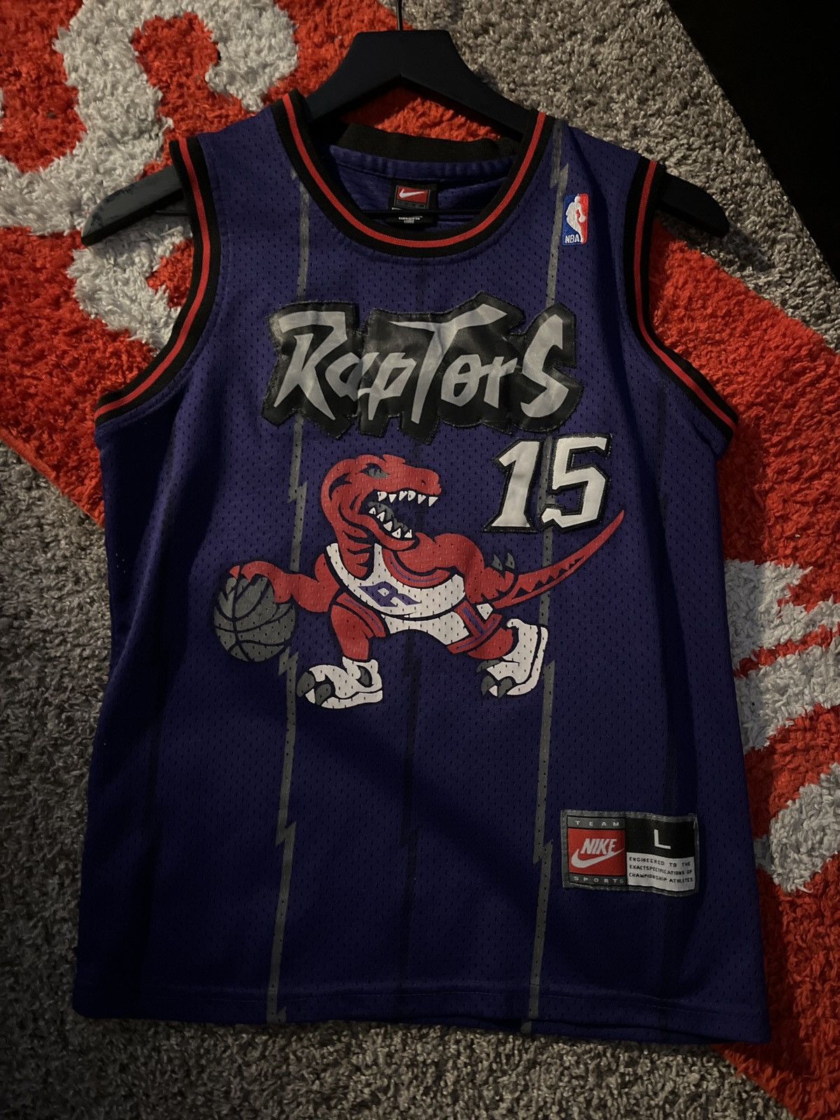 Nike × Vintage Raptors Throwback Jersey Size US XS / EU 42 / 0 - 1 Thumbnail