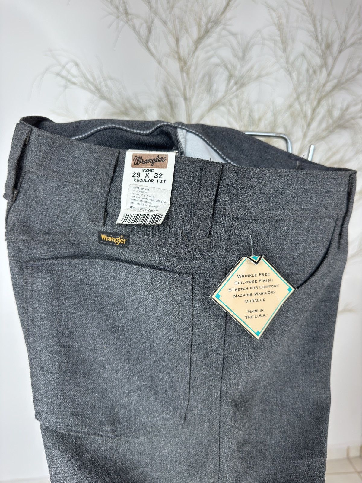 Wrangler Wrangler 82HG Wrancher Dress Jeans Gray 29x32 NWT USA Size US 29 - 1 Thumbnail