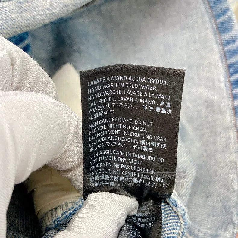 Balenciaga Balenciaga Denim Skirt Size 35" - 8 Thumbnail