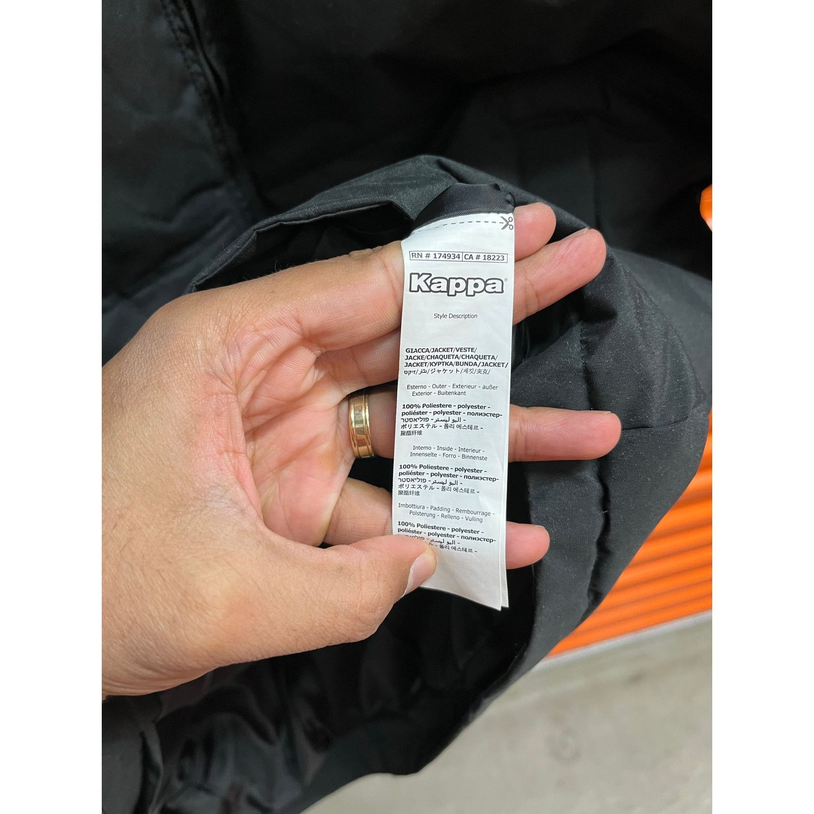 Kappa Kappa - Seddolo Long Insulated Jacket /L/ Black/ NWT Size US L / EU 52-54 / 3 - 8 Thumbnail