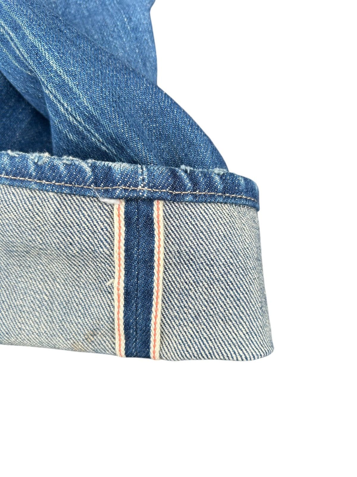 Kapital Vintage Hysteric Glamour Selvedge Distressed Denim Jeans Size US 31 - 4 Thumbnail