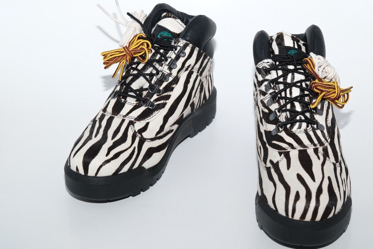 Supreme × Timberland Supreme Timberland Field Boot Zebra FW24 Week13 Size US 8.5 / EU 41-42 - 7 Thumbnail