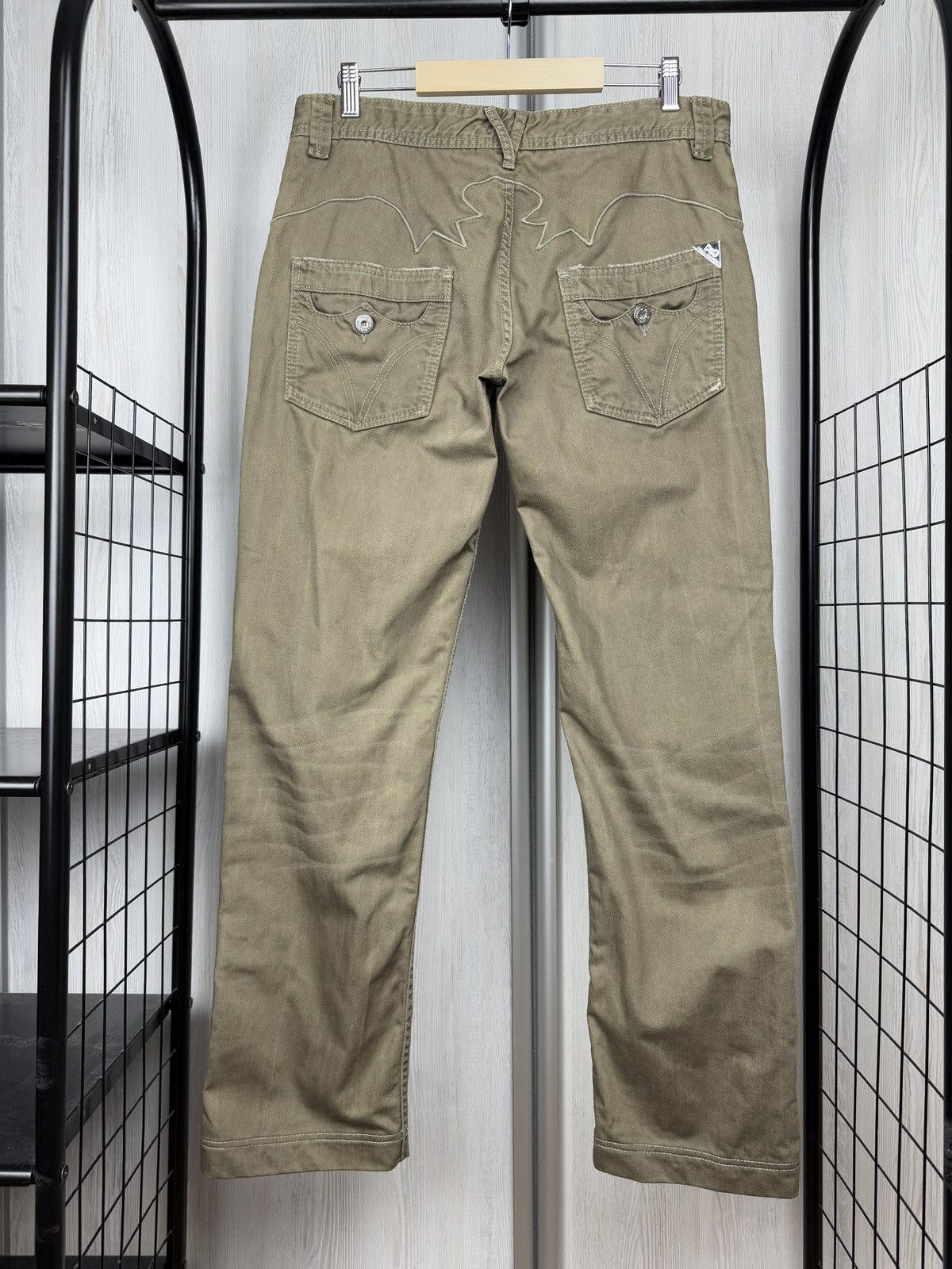 Dolce & Gabbana Magic Regular Straight Leg khaki beige jeans