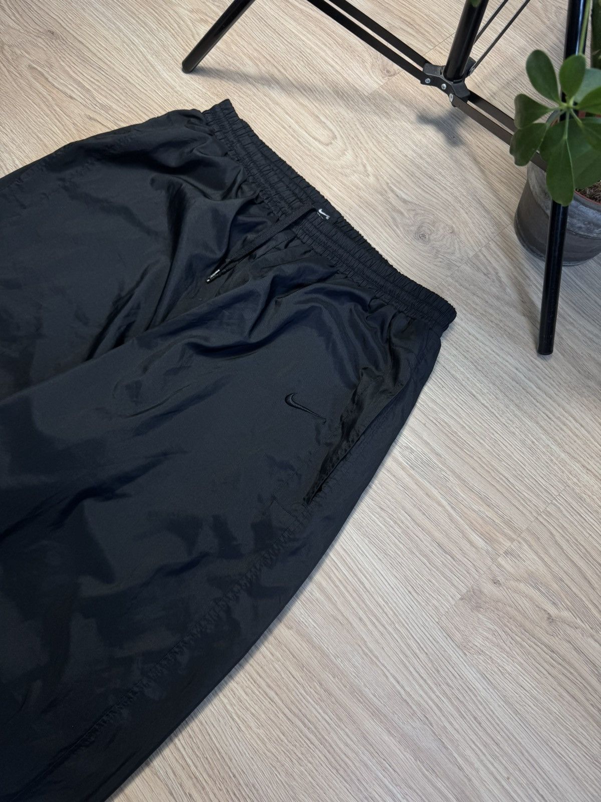 Nike 00s Nike Vintage Usa Black Baggy Rap Oversized y2k Pants Size US 36 / EU 52 - 3 Thumbnail