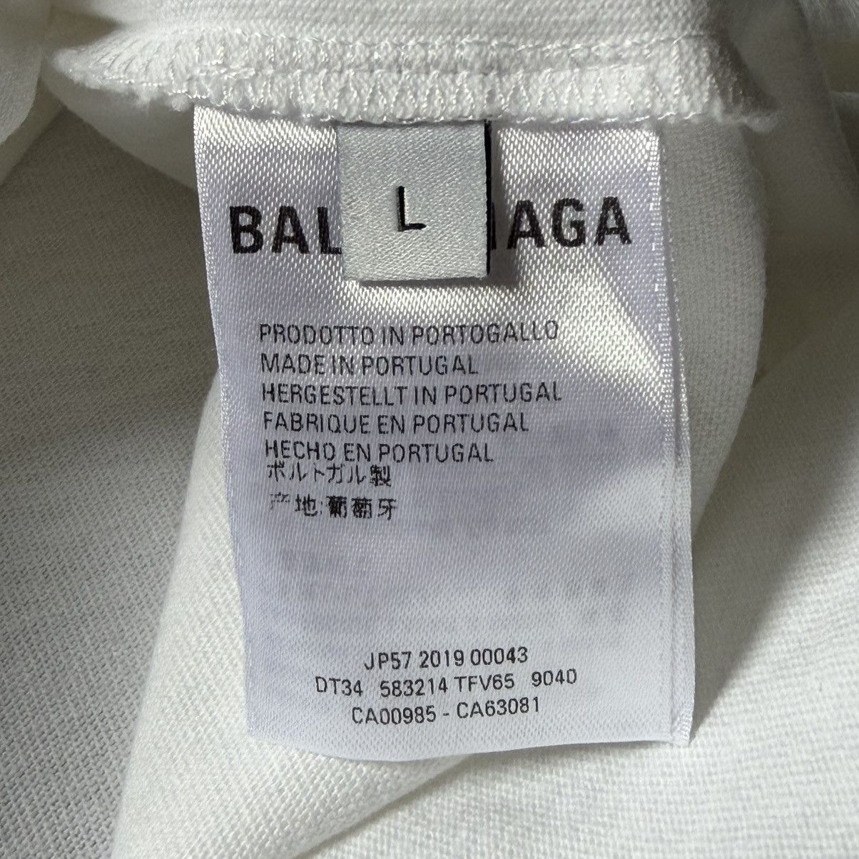 Balenciaga Balenciaga - BB Interlock Logo Tee Size US L / EU 52-54 / 3 - 5 Thumbnail