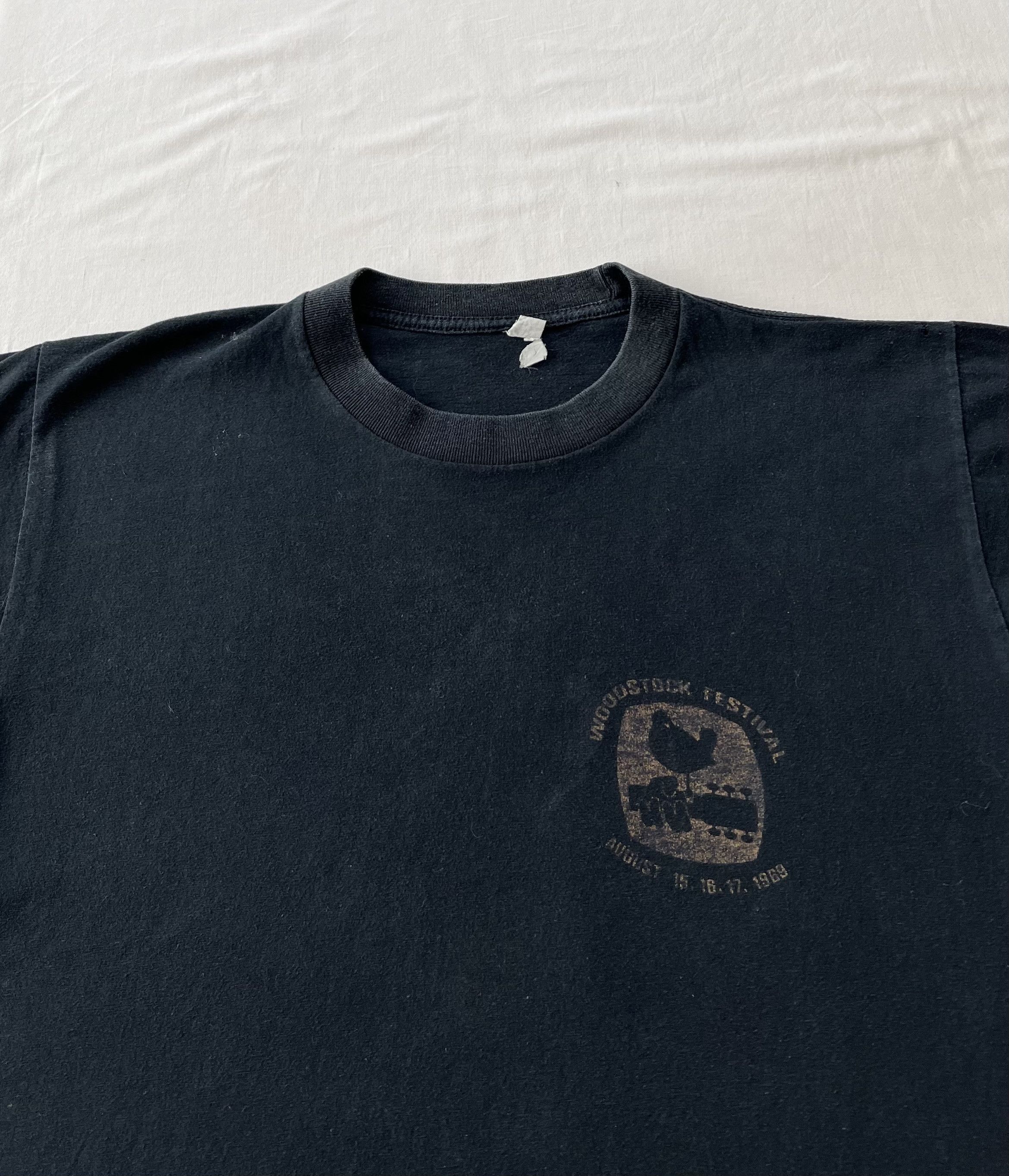 Band Tees Vintage 90s Woodstock Festival 1969 Jimi Hendrix The Who Tee Size US M / EU 48-50 / 2 - 6 Thumbnail